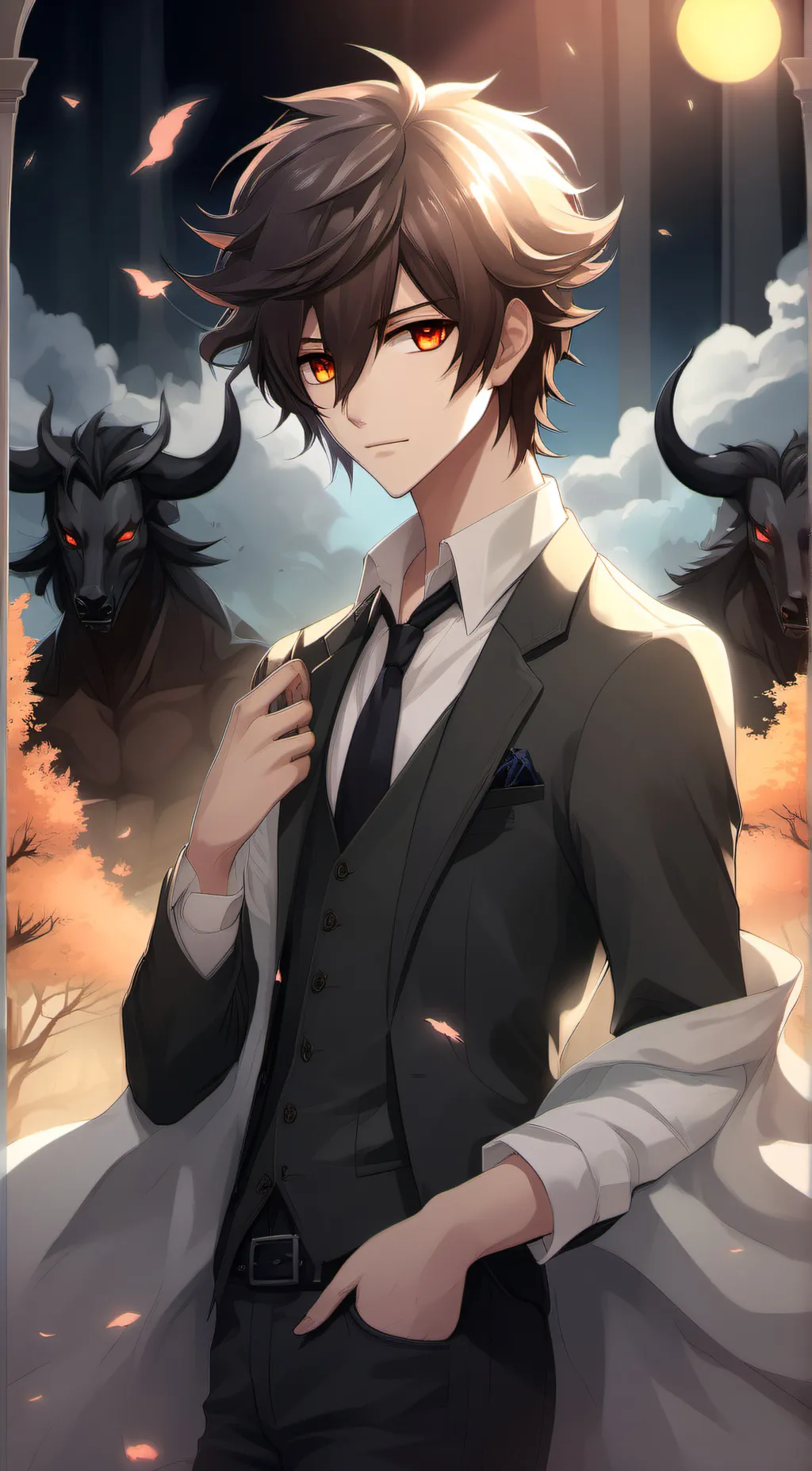 ai character: Nathan  background