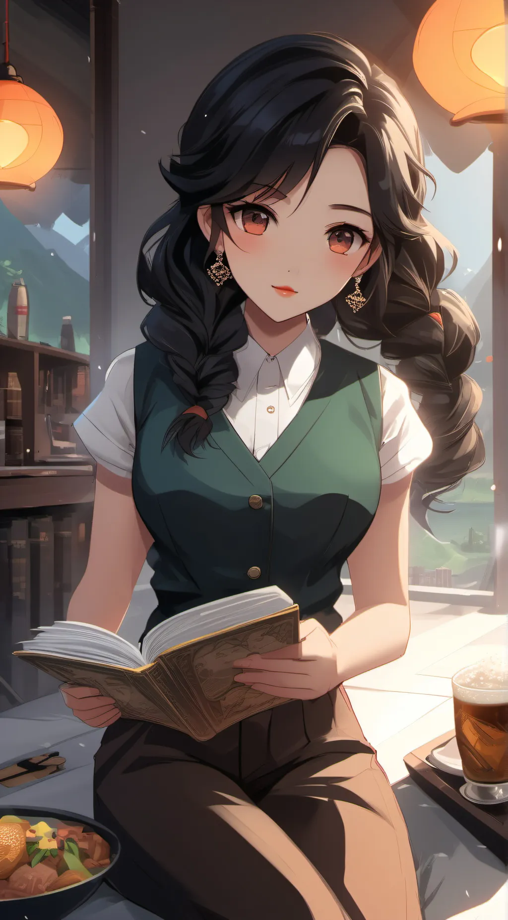 ai character: Sophie  background