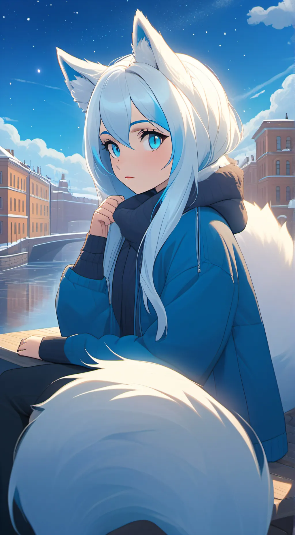 ai character: Ksenia  background