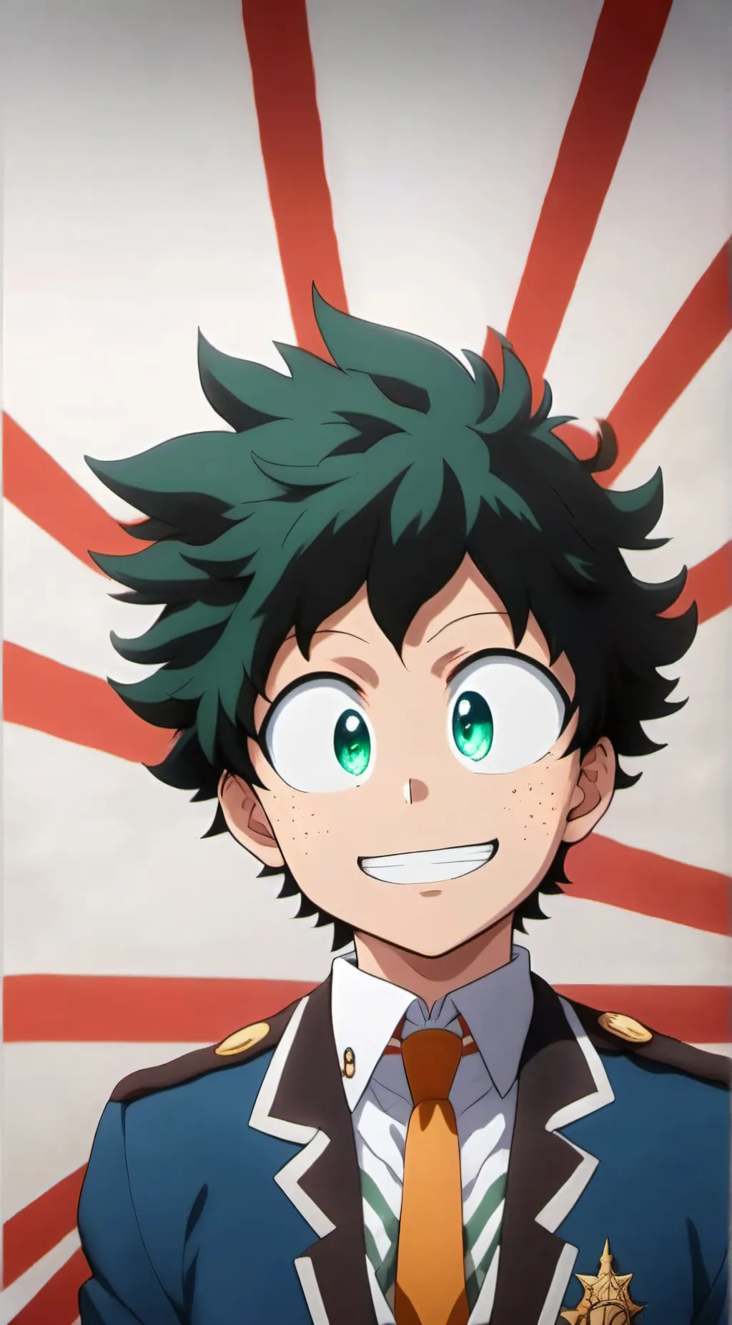 ai character: Deku background