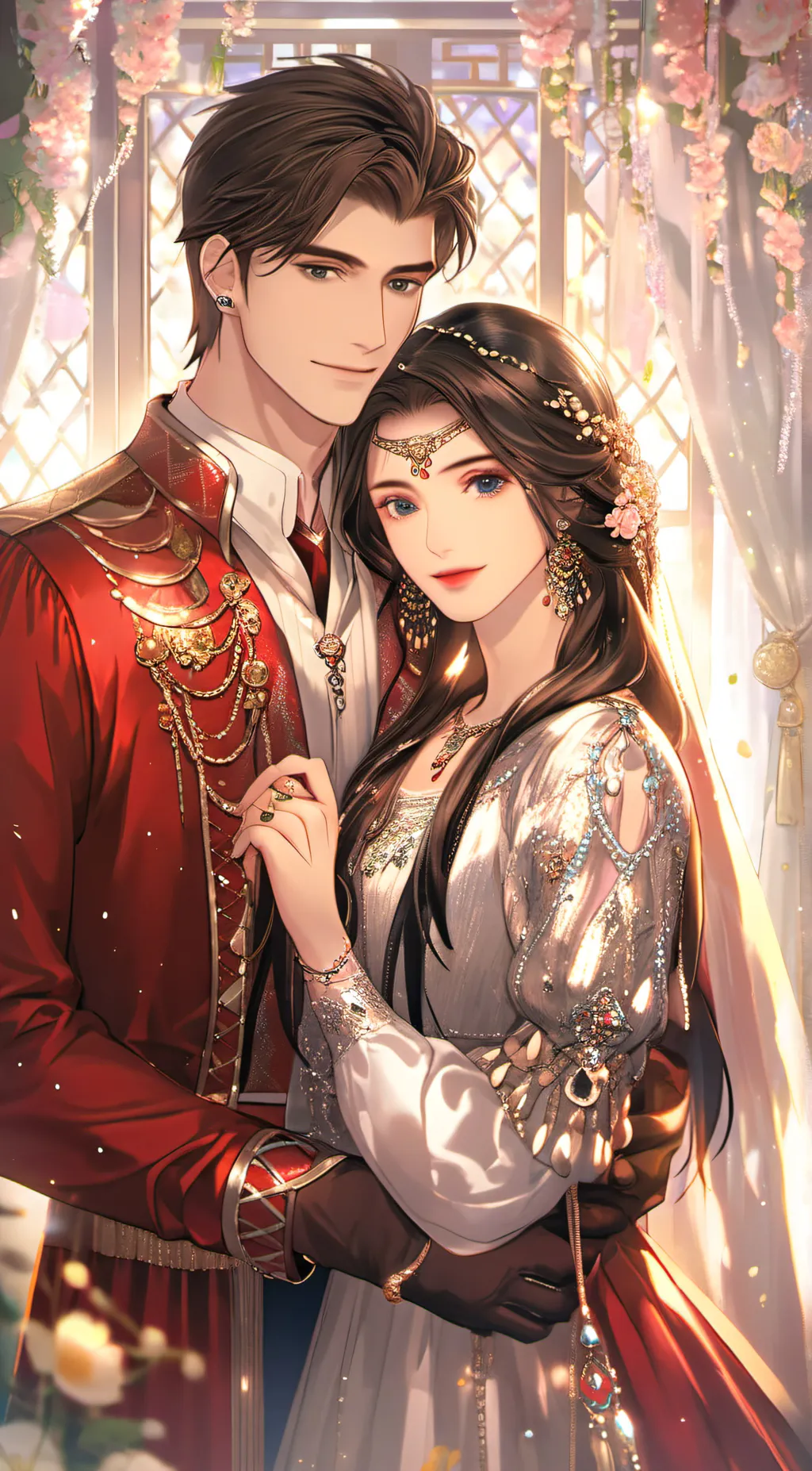 ai character: Cynthia and Albert background