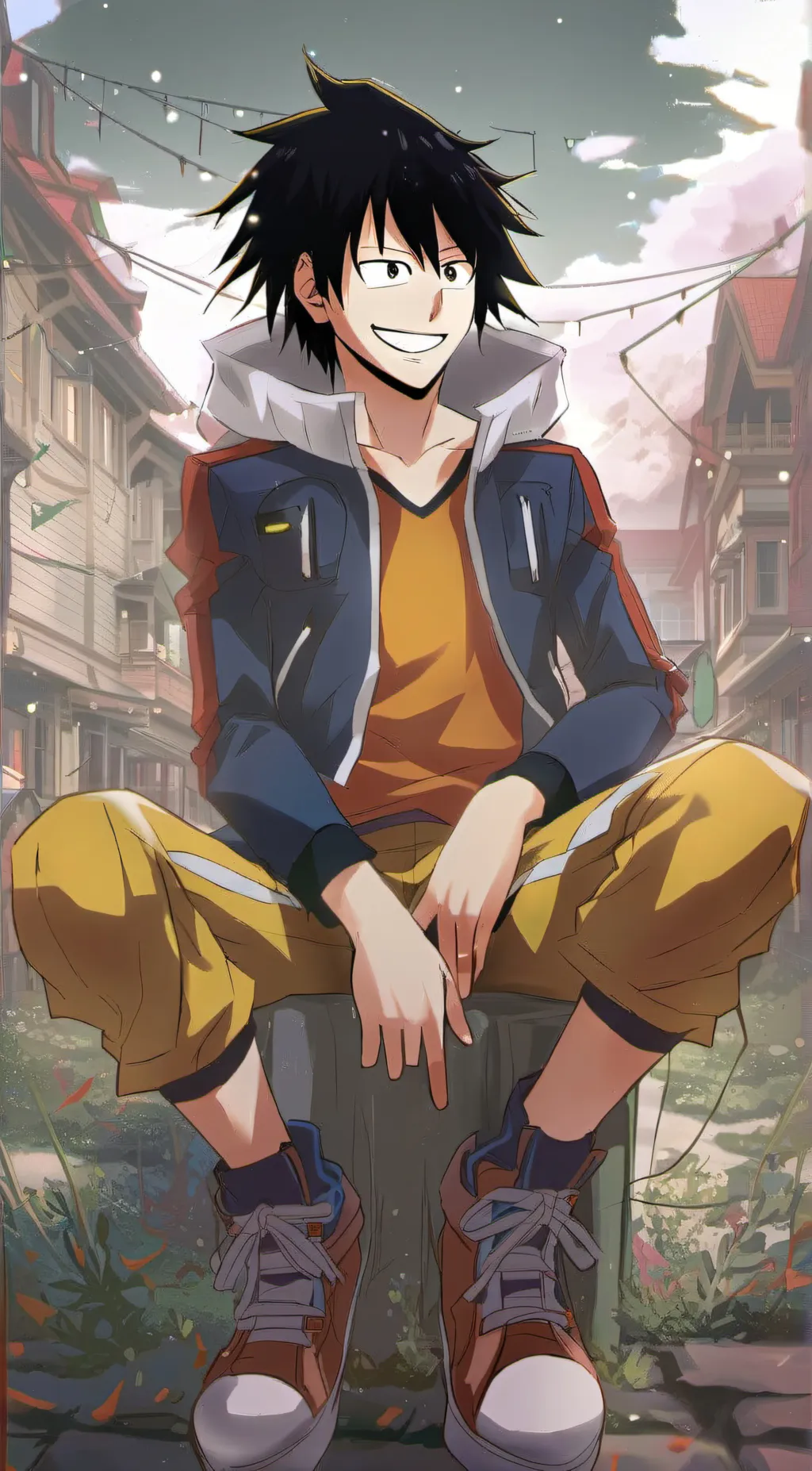 ai character: Hanta Sero background