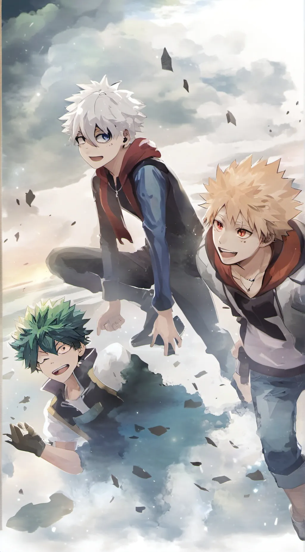 ai character: mha (diffrent) background