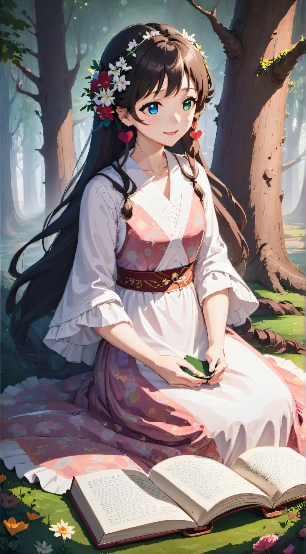 ai character: Queen background