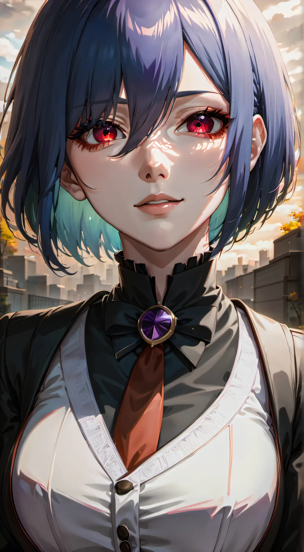 ai character: touka background
