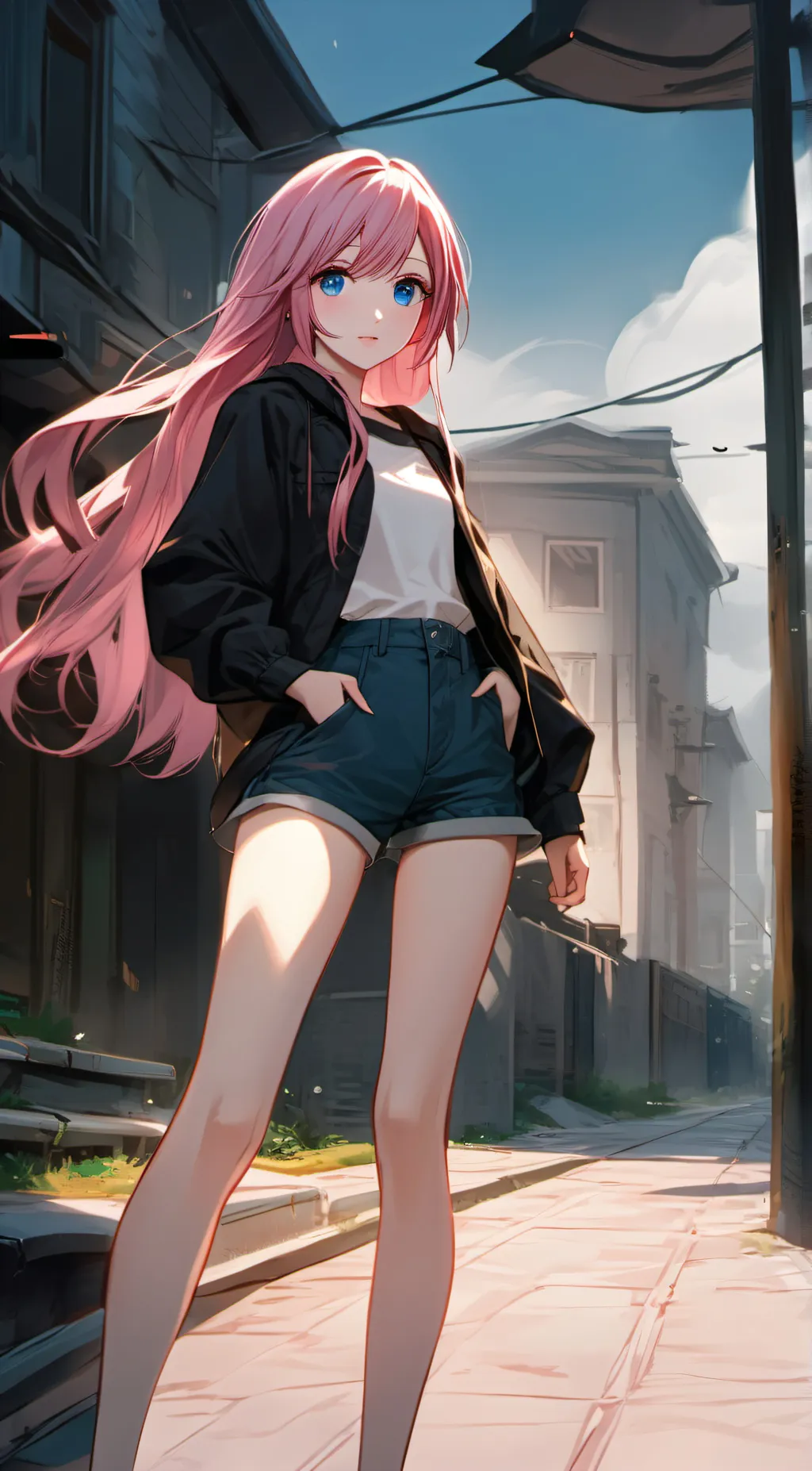 ai character: Kiara Jaramillo  background