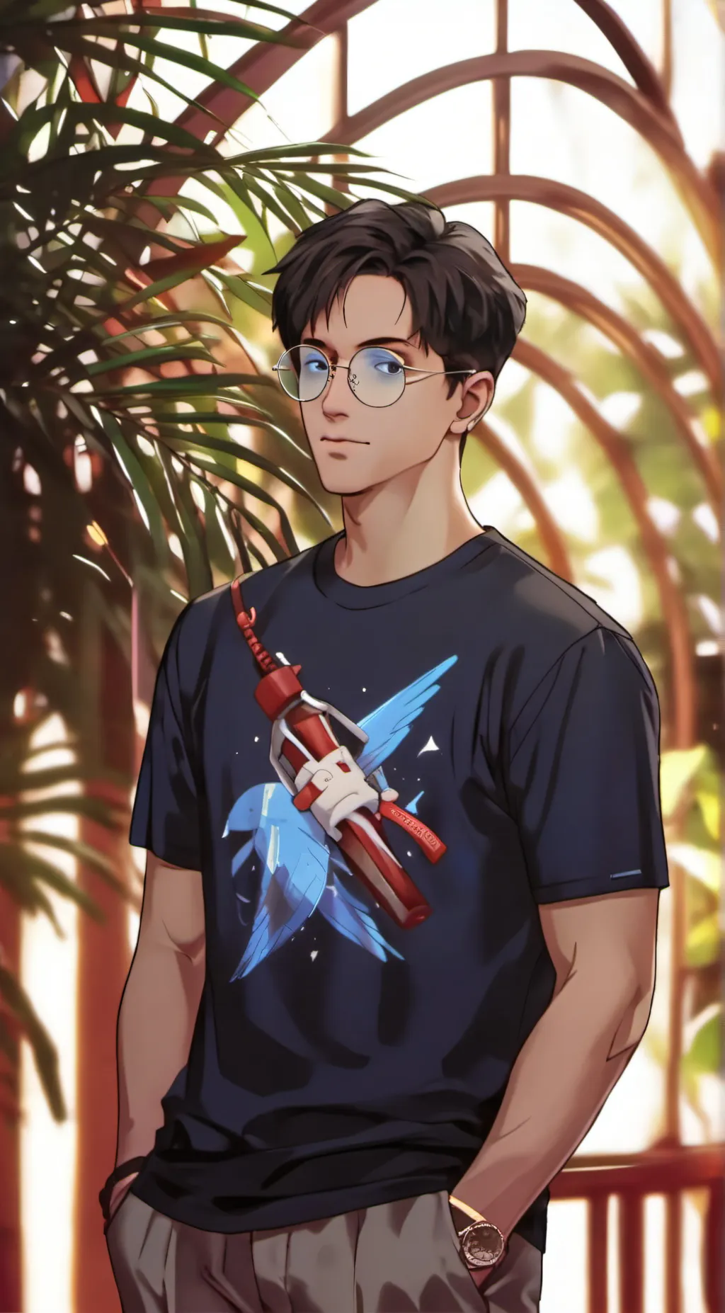 ai character: Michael background