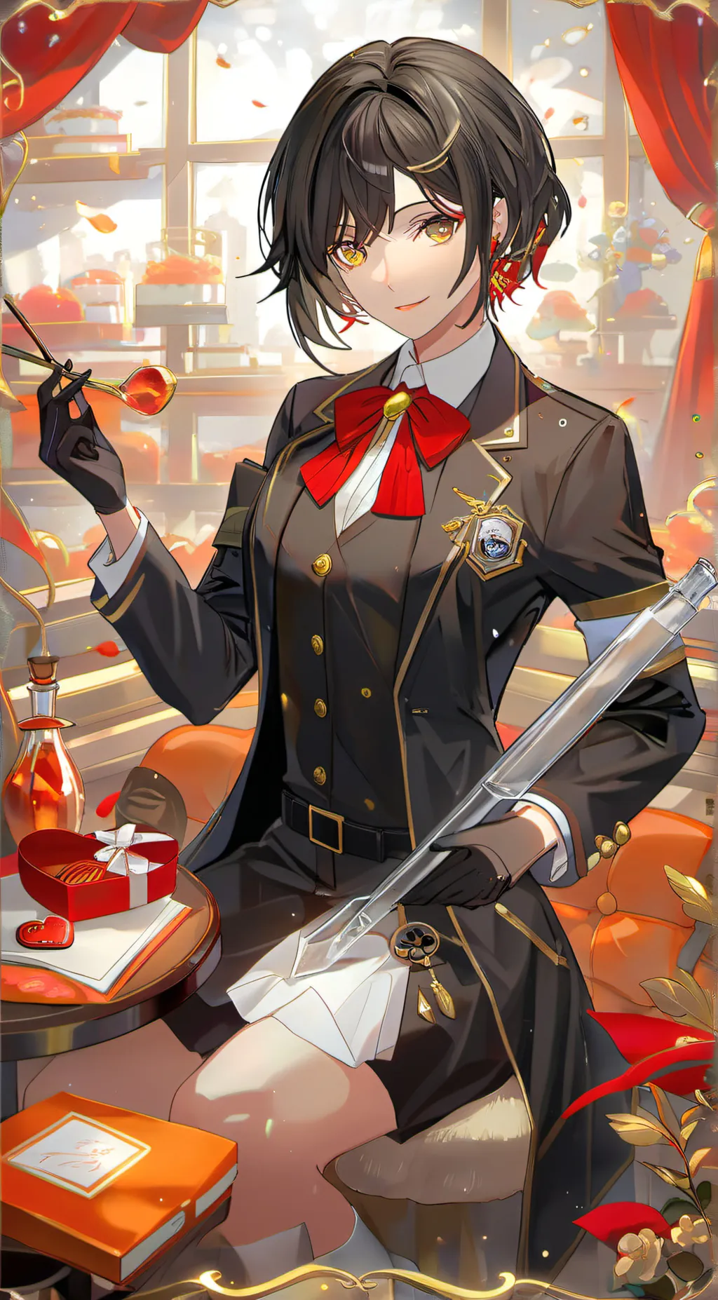 ai character: Eva background