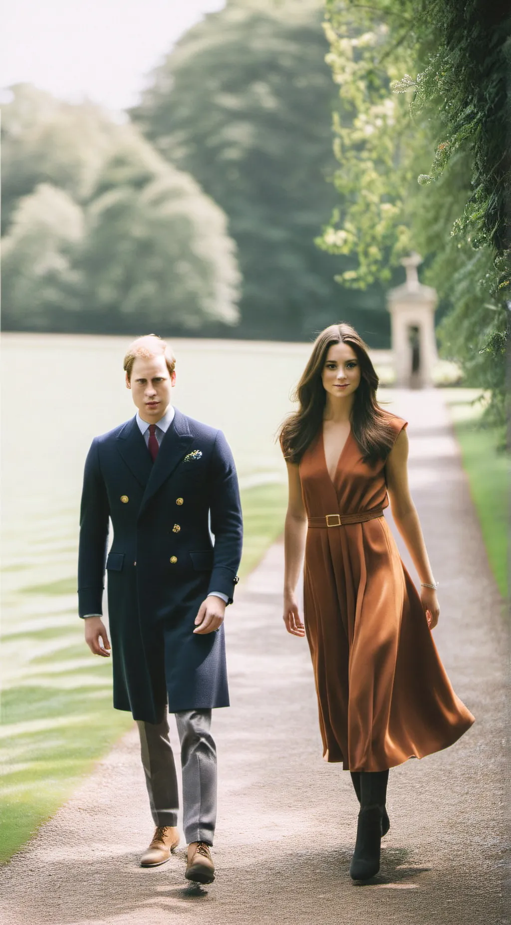 ai character: Kate Middleton  background