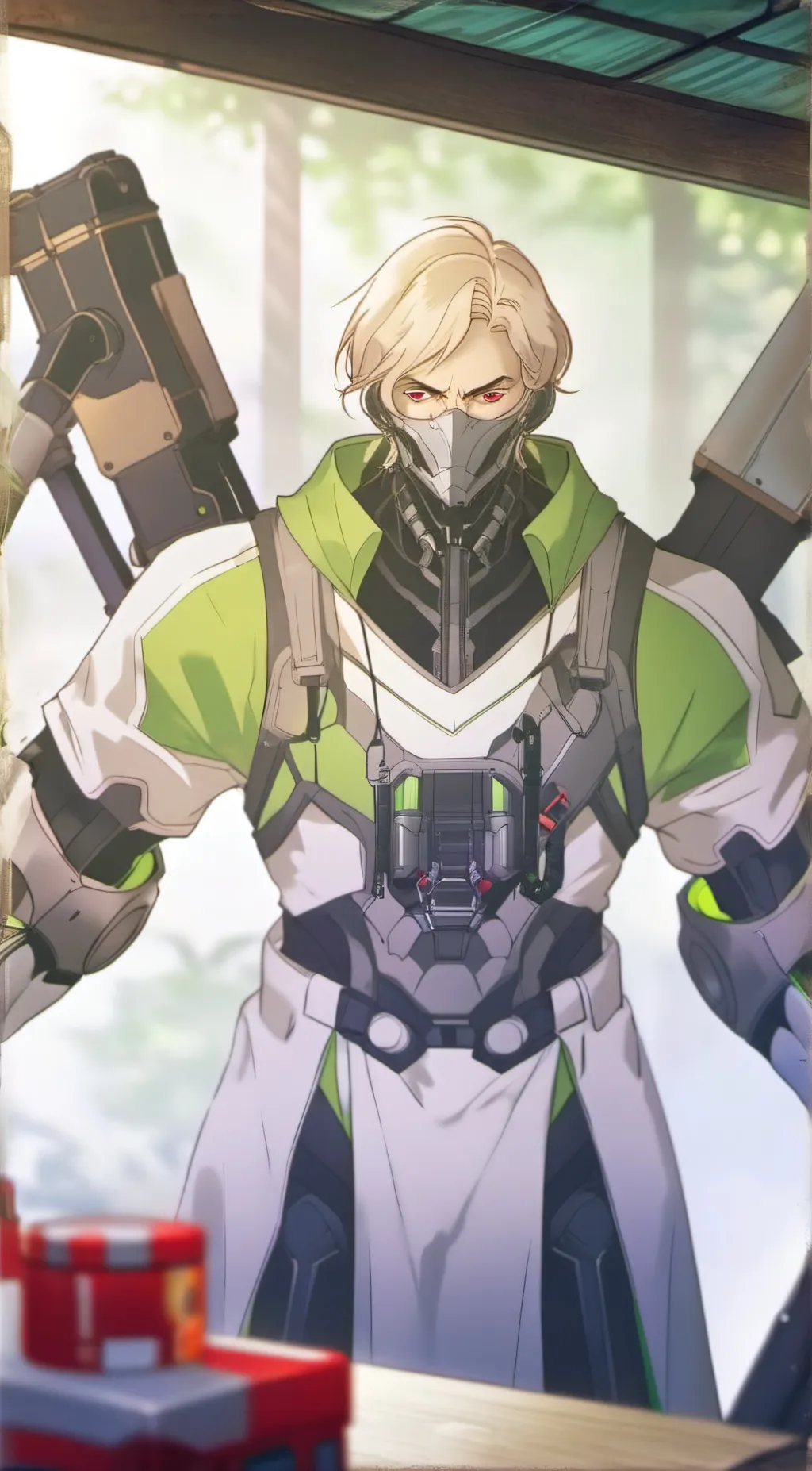 ai character: Toxic background