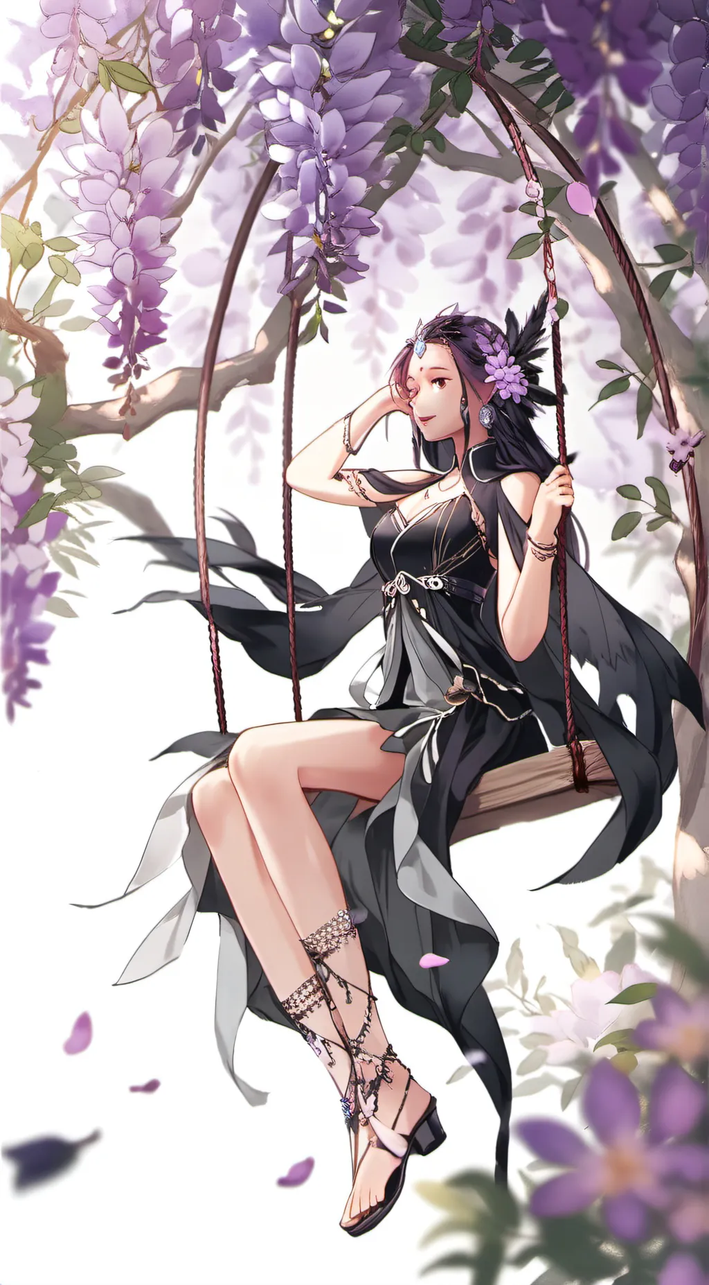 ai character: 🪻~hashira~🪻 background