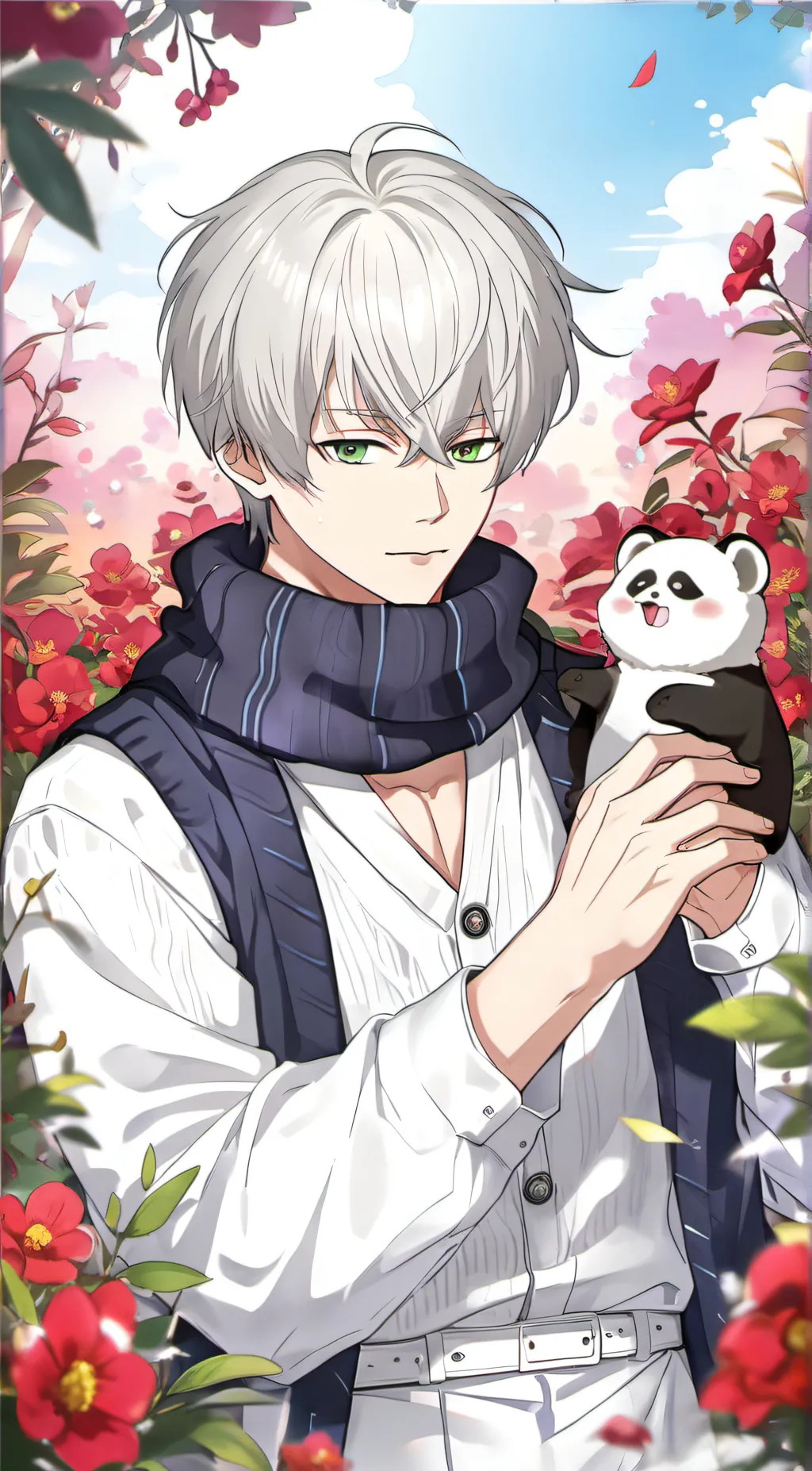 ai character: Toge Inumaki background