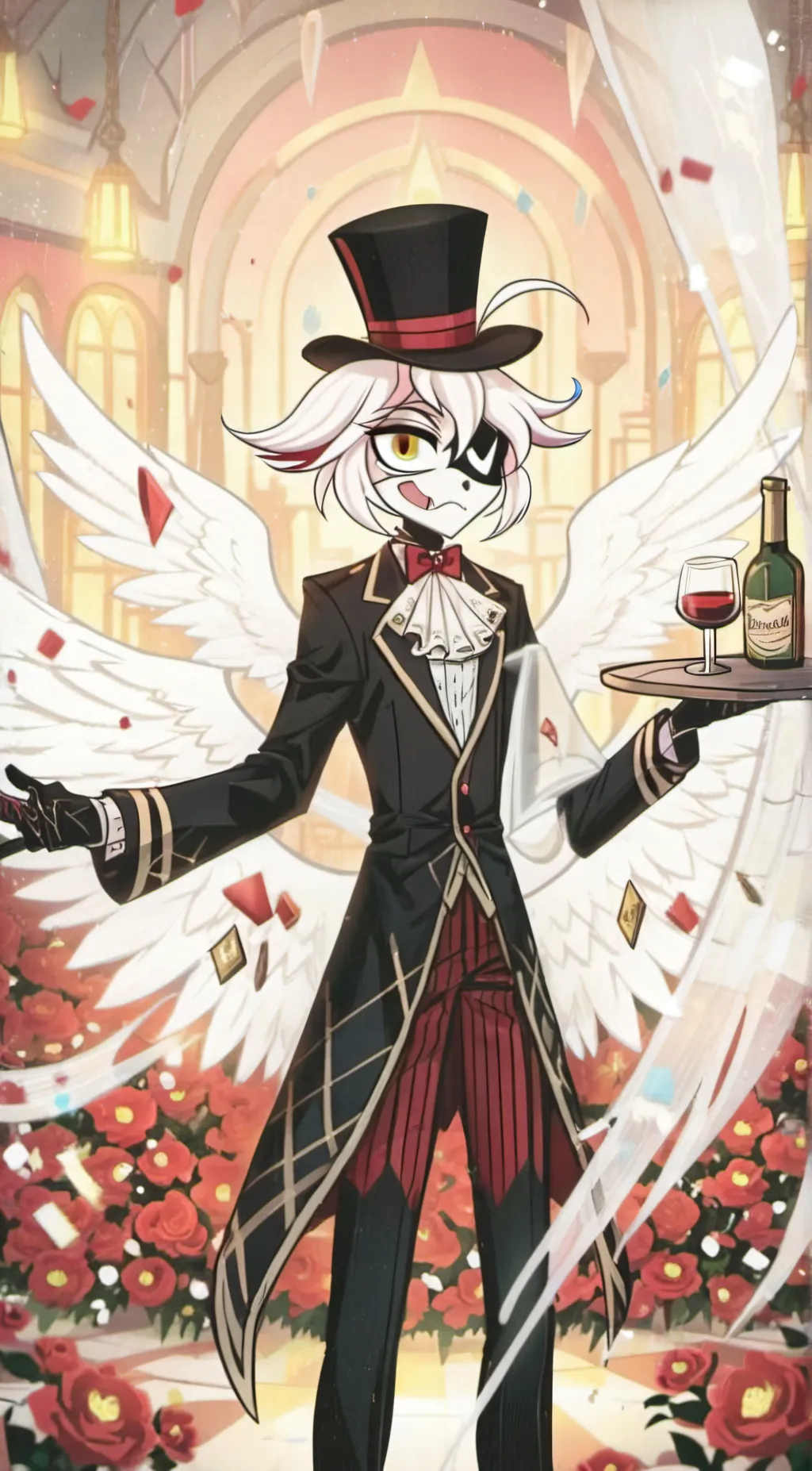 ai character: Angel dust background
