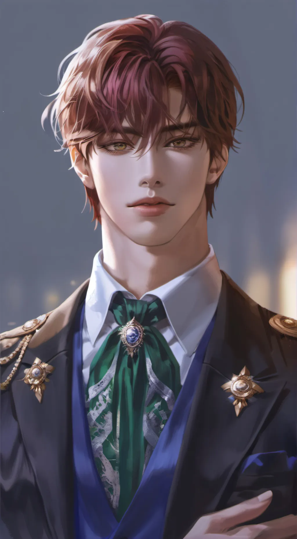 ai character: Curtis background