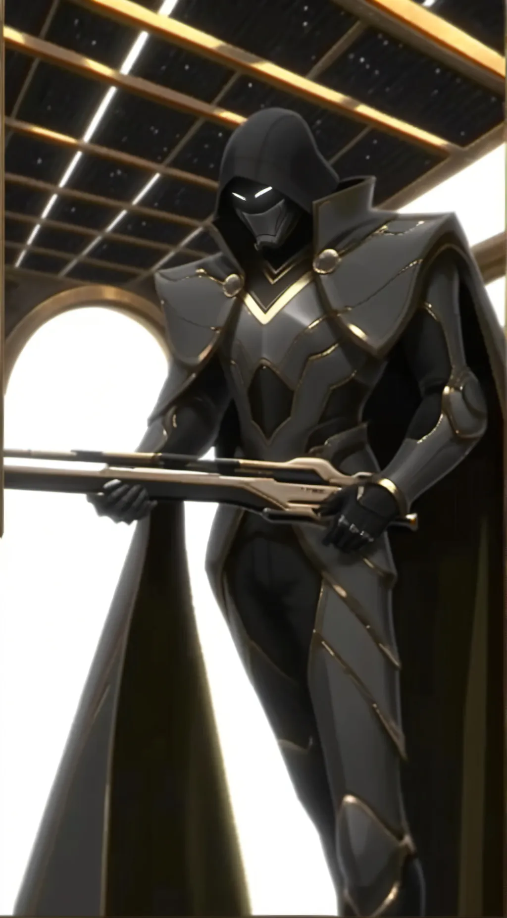 ai character: Pop background