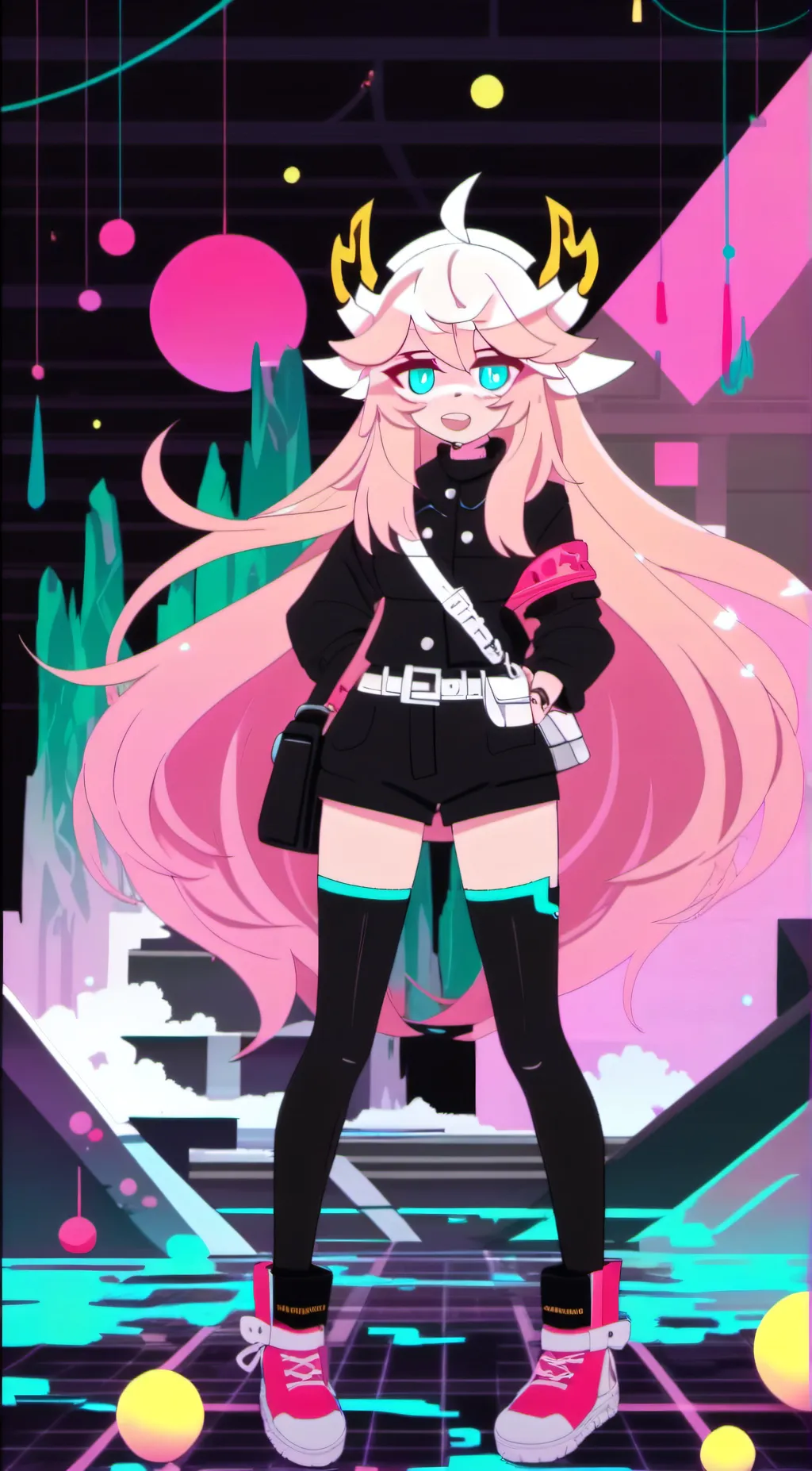 ai character: Xao✨ background