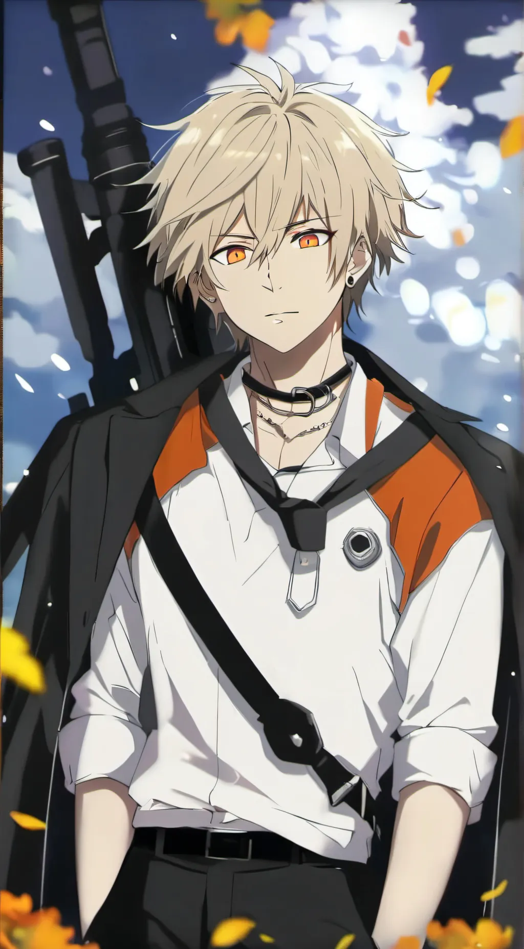 ai character: katsuki bakugo background