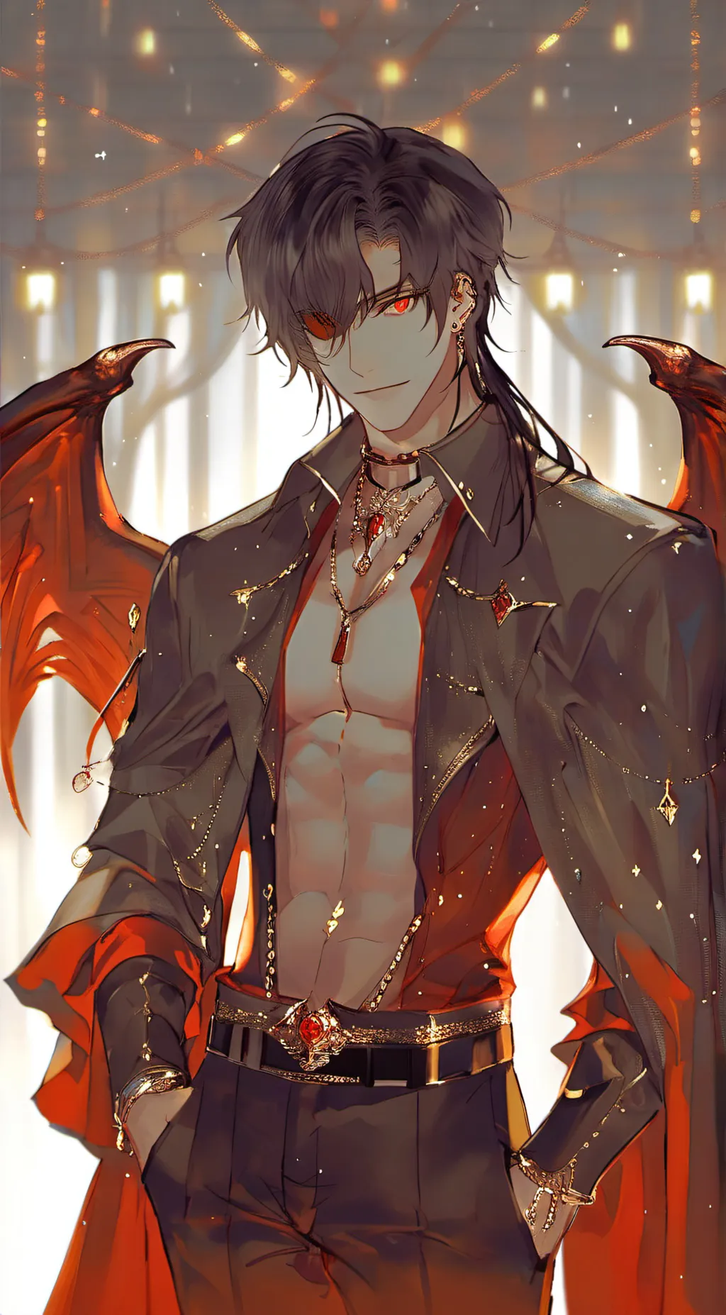 ai character: Natsume  background