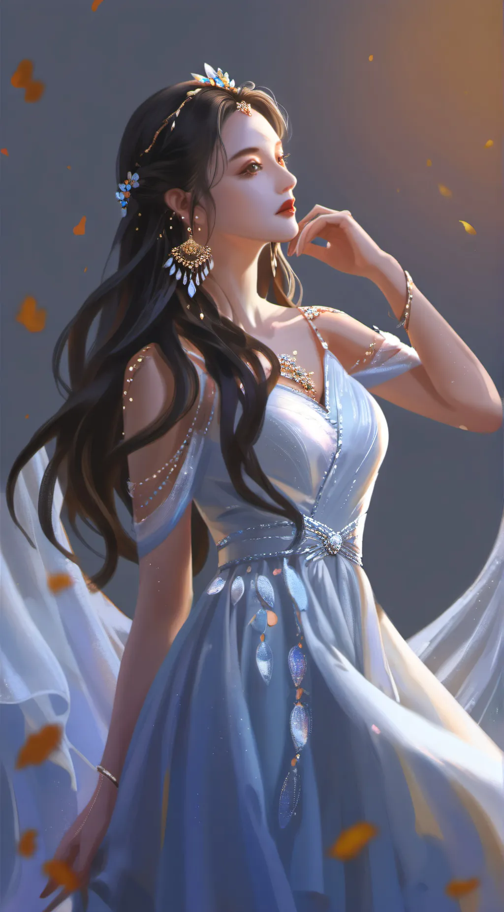ai character: Princess Ariel background