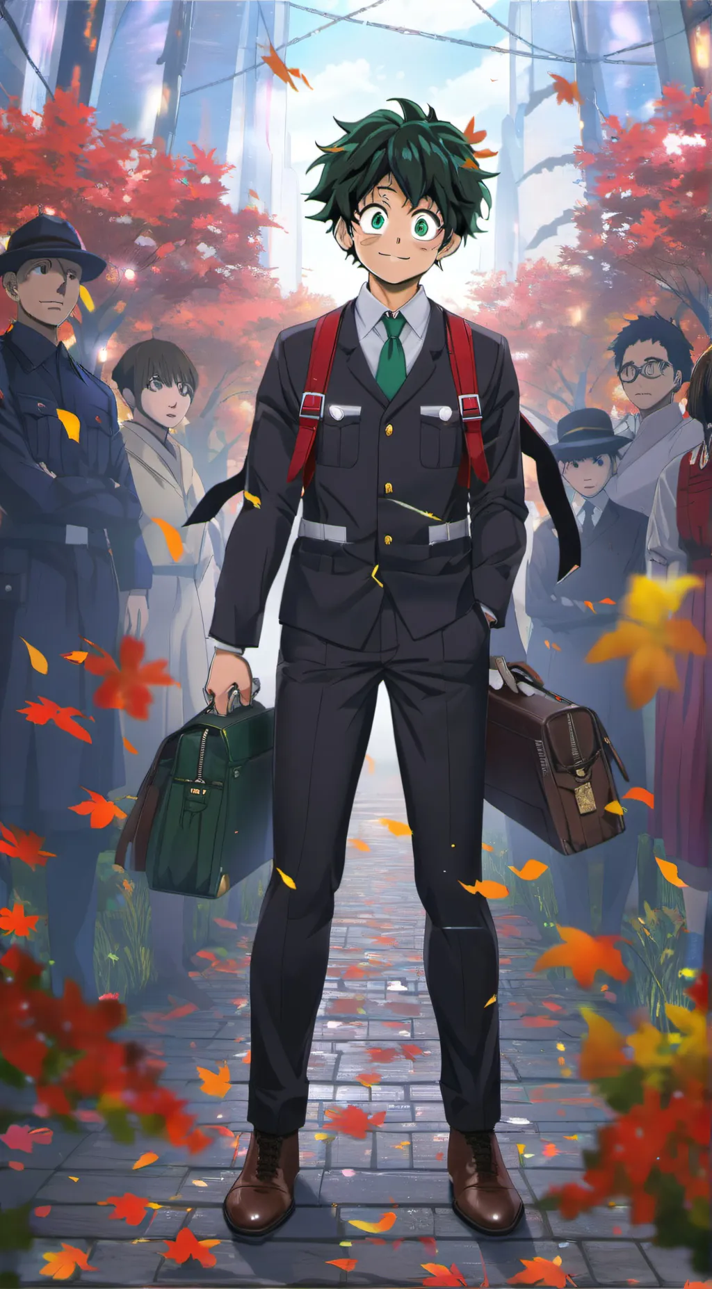 ai character: Mha background
