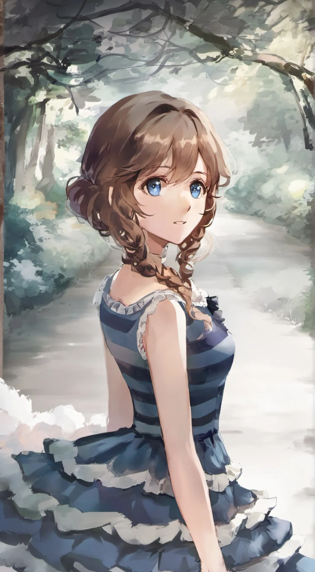 ai character: Bea(this a lost) background