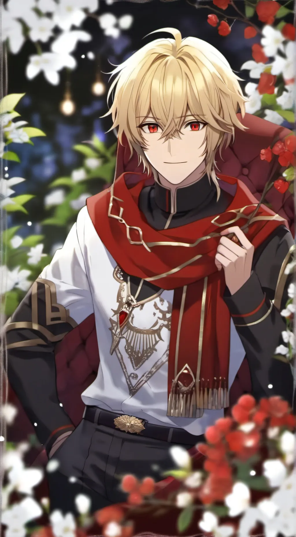 ai character: bakugo  background