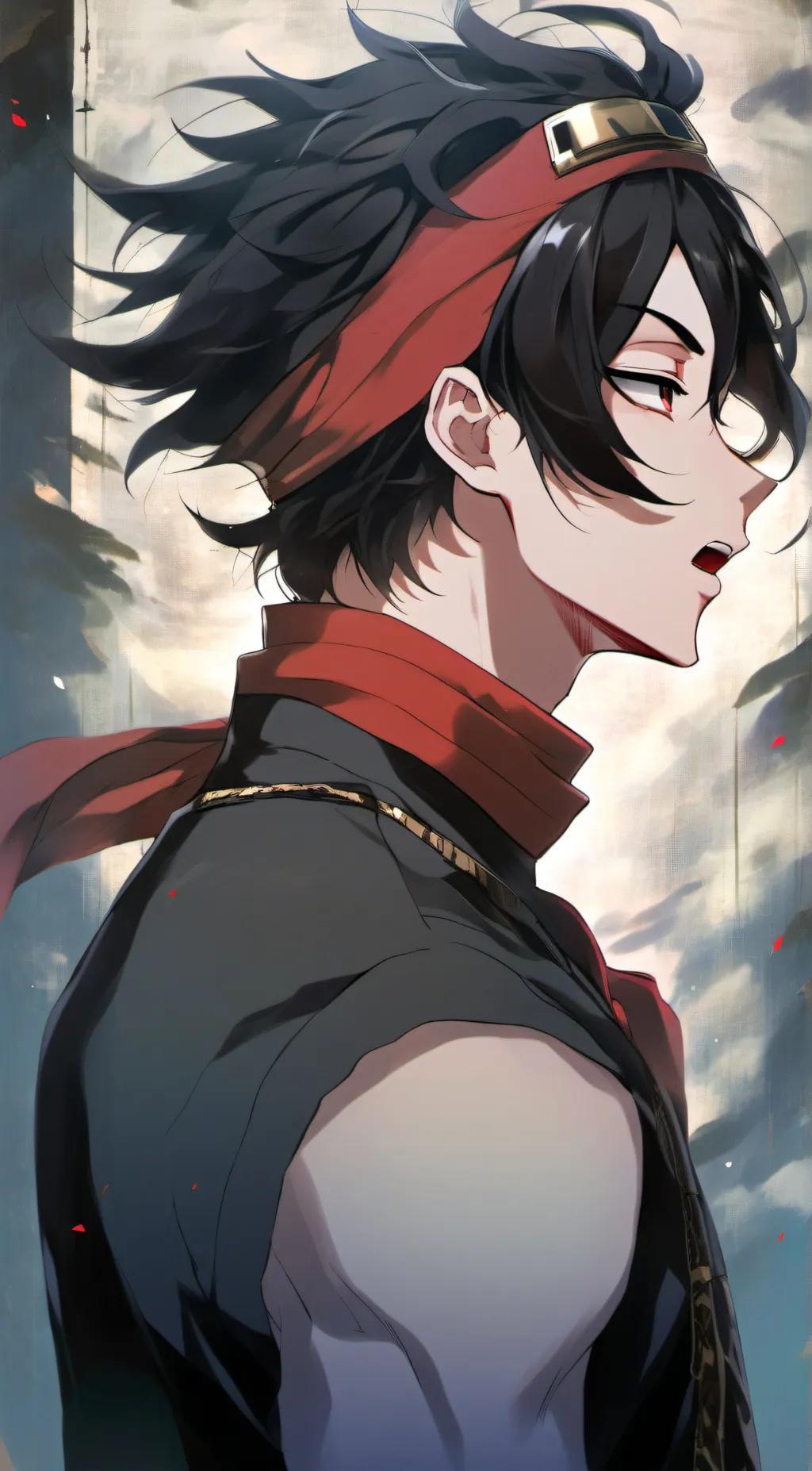 ai character: narancia background