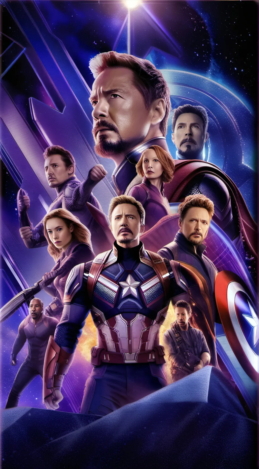 ai character: Avengers: Sequel background