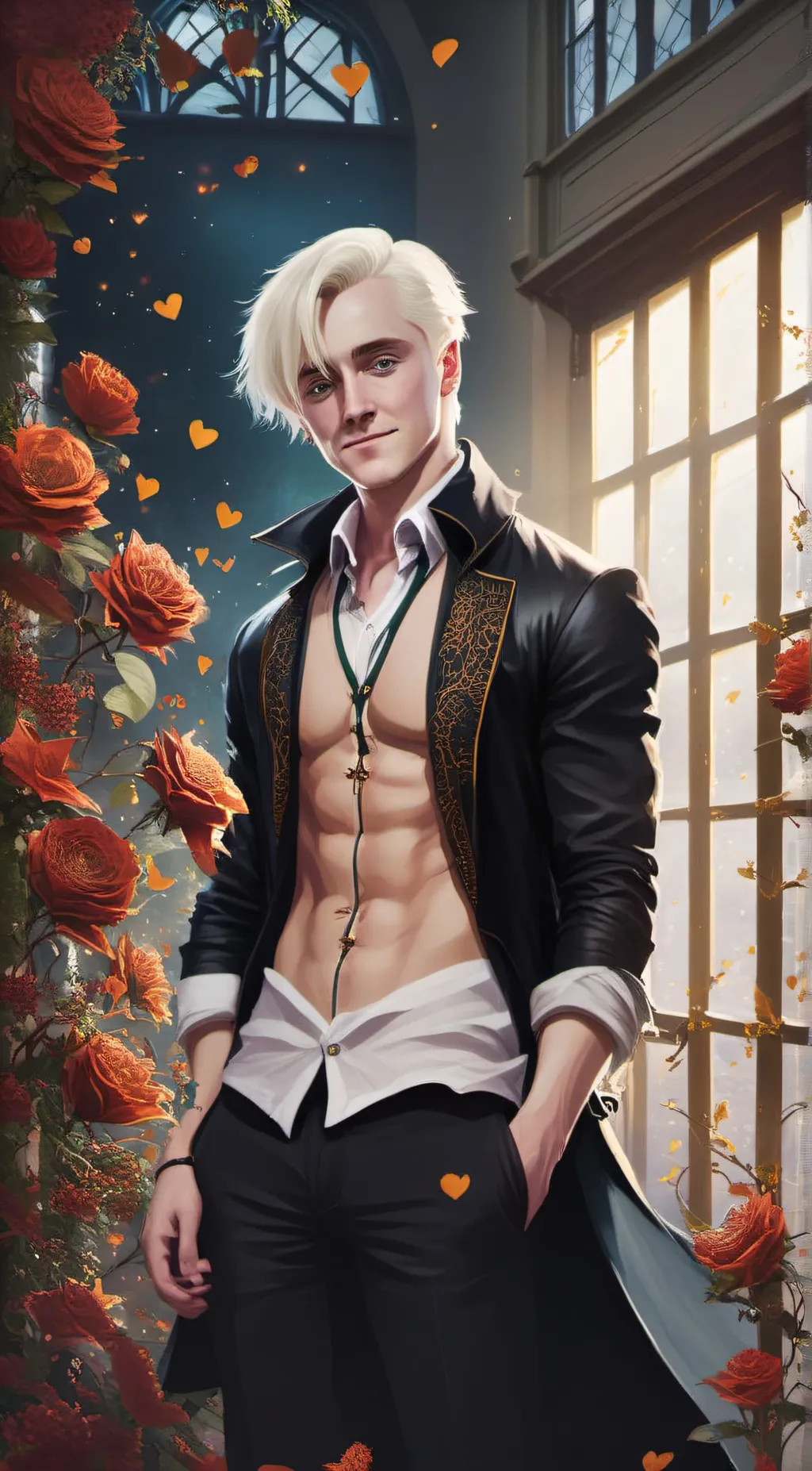 ai character: ~Draco Malfoy~ background