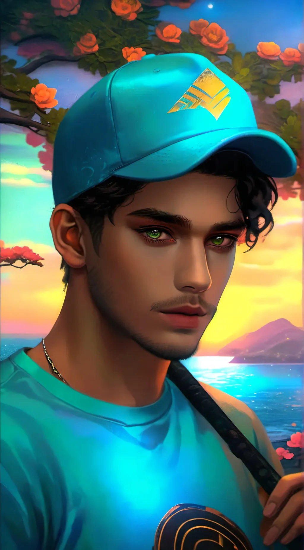 ai character: Trayvon.M background