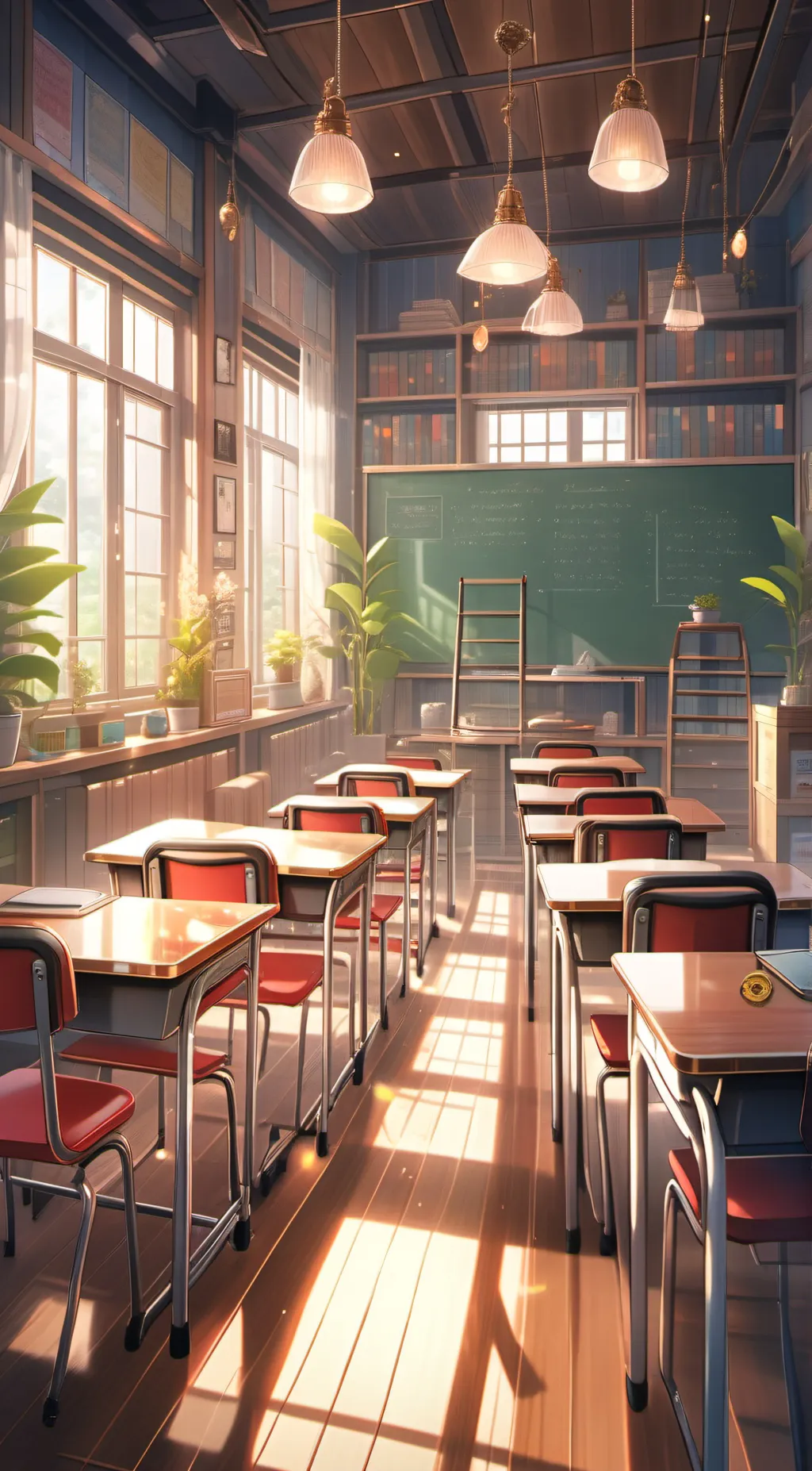 ai character: Class 1-a background