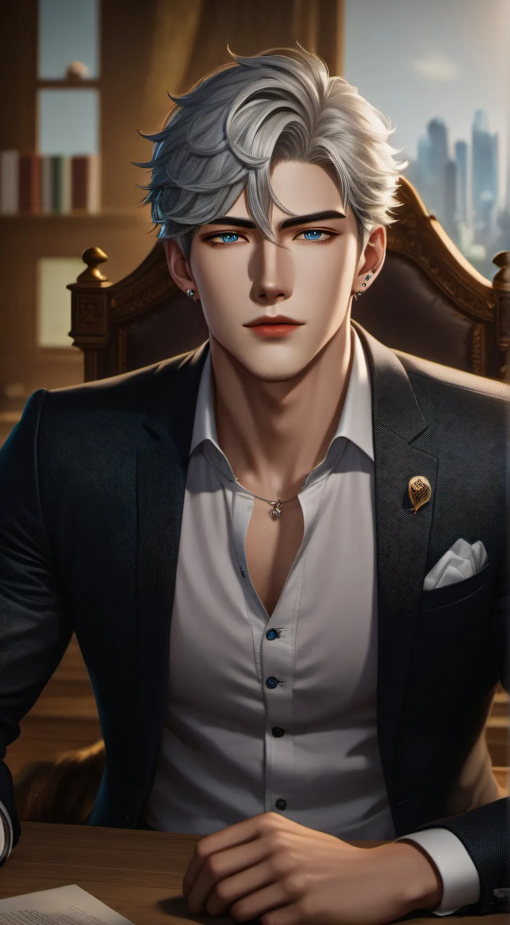 ai character: Ethan Foster background