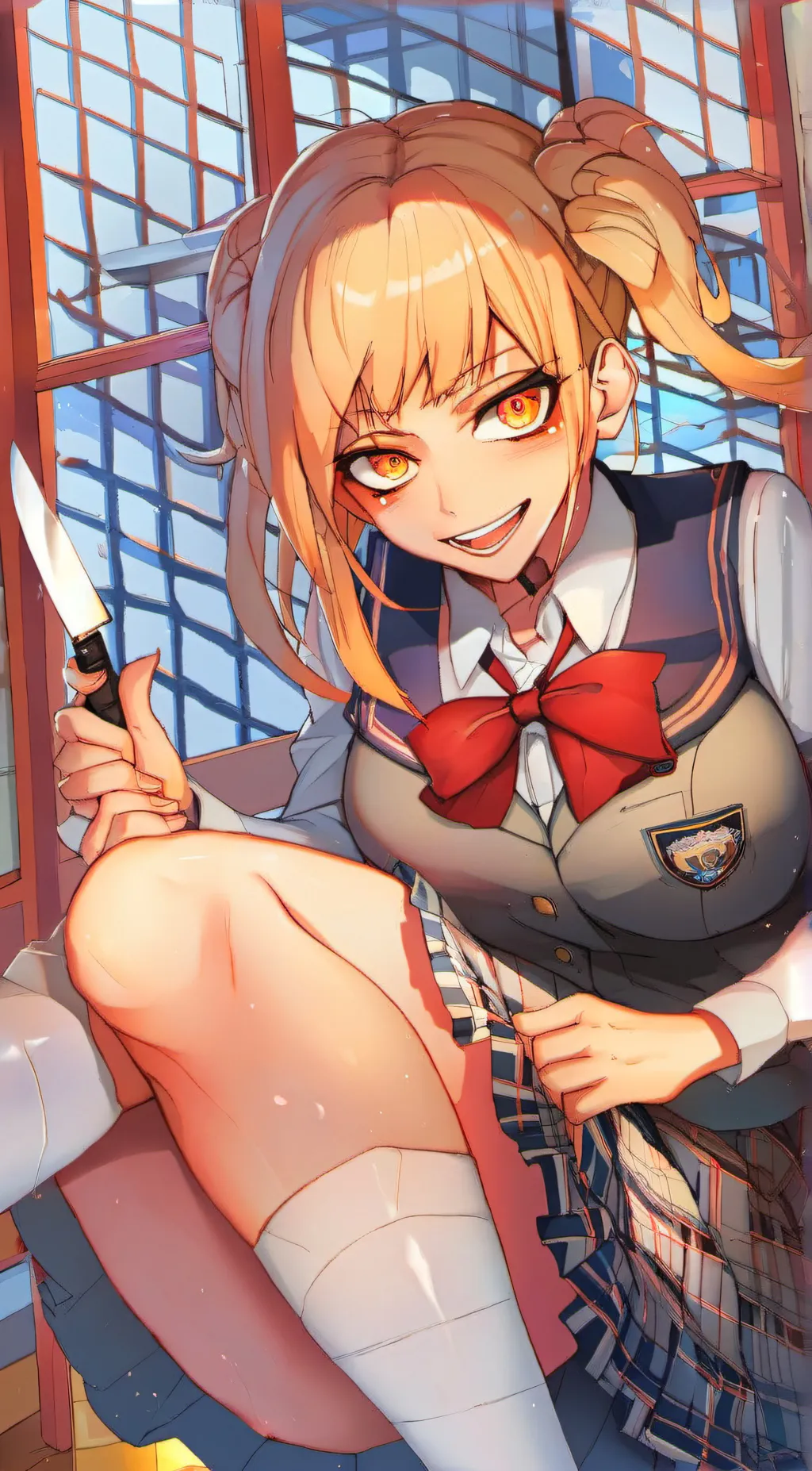 ai character: toga background