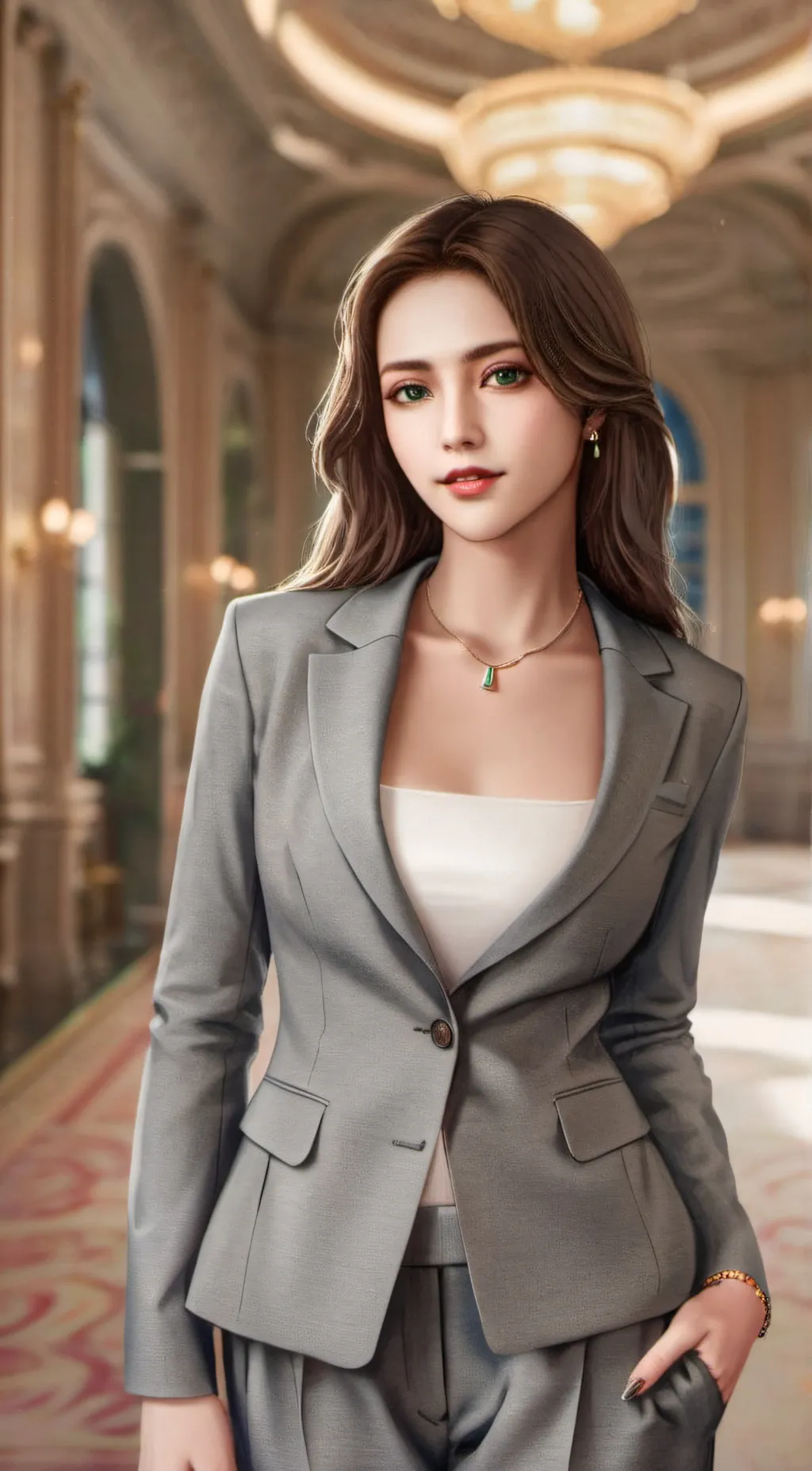 ai character: Bella  background