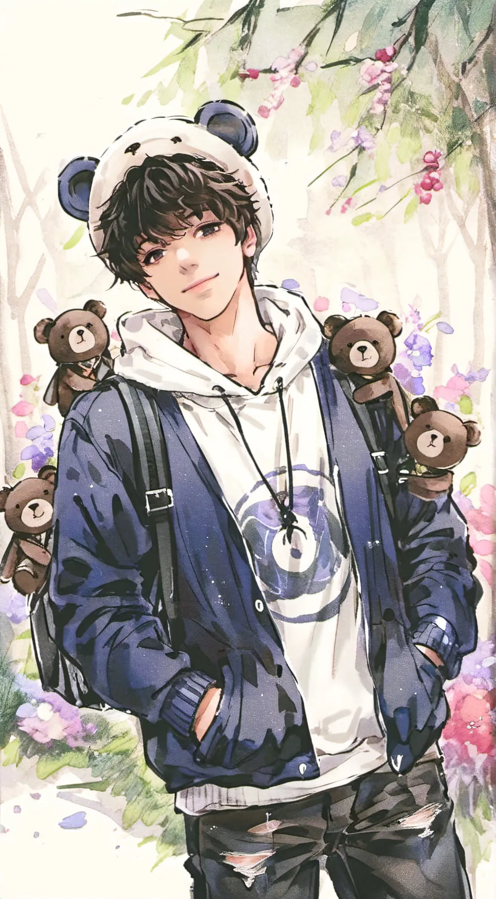 ai character: Noah background