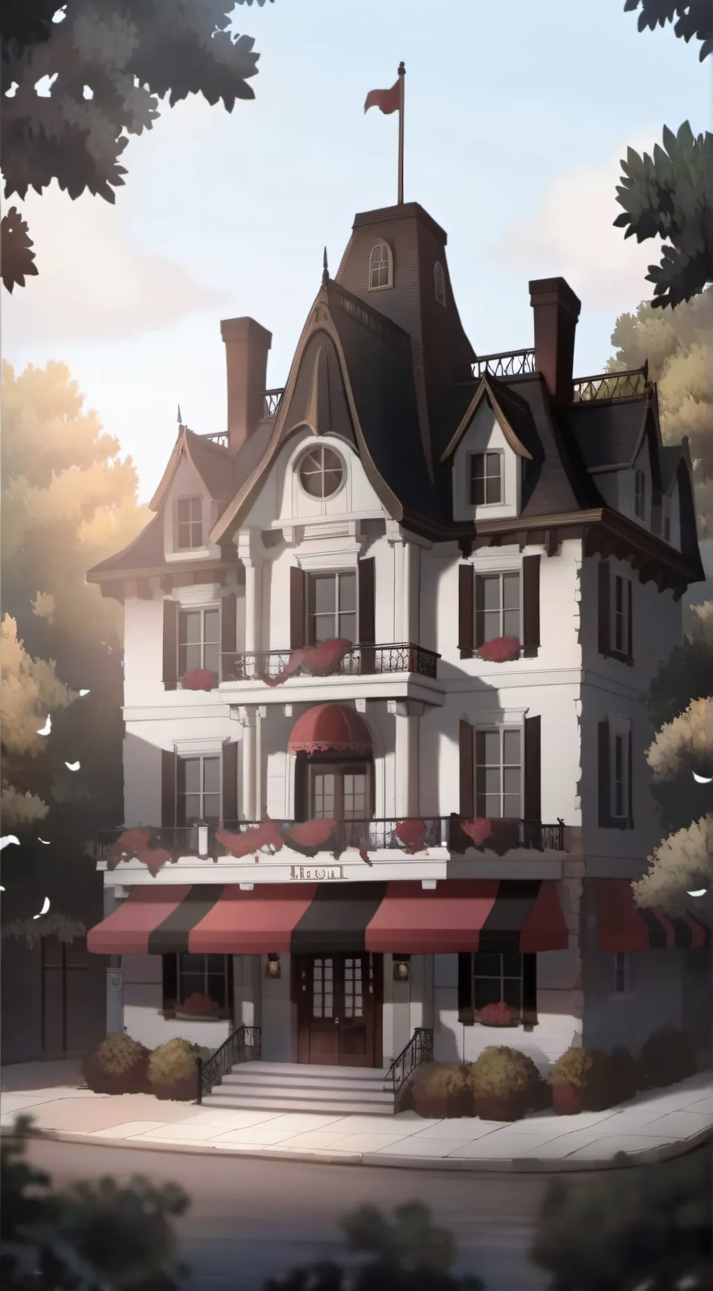 ai character: hazbin hotel  background