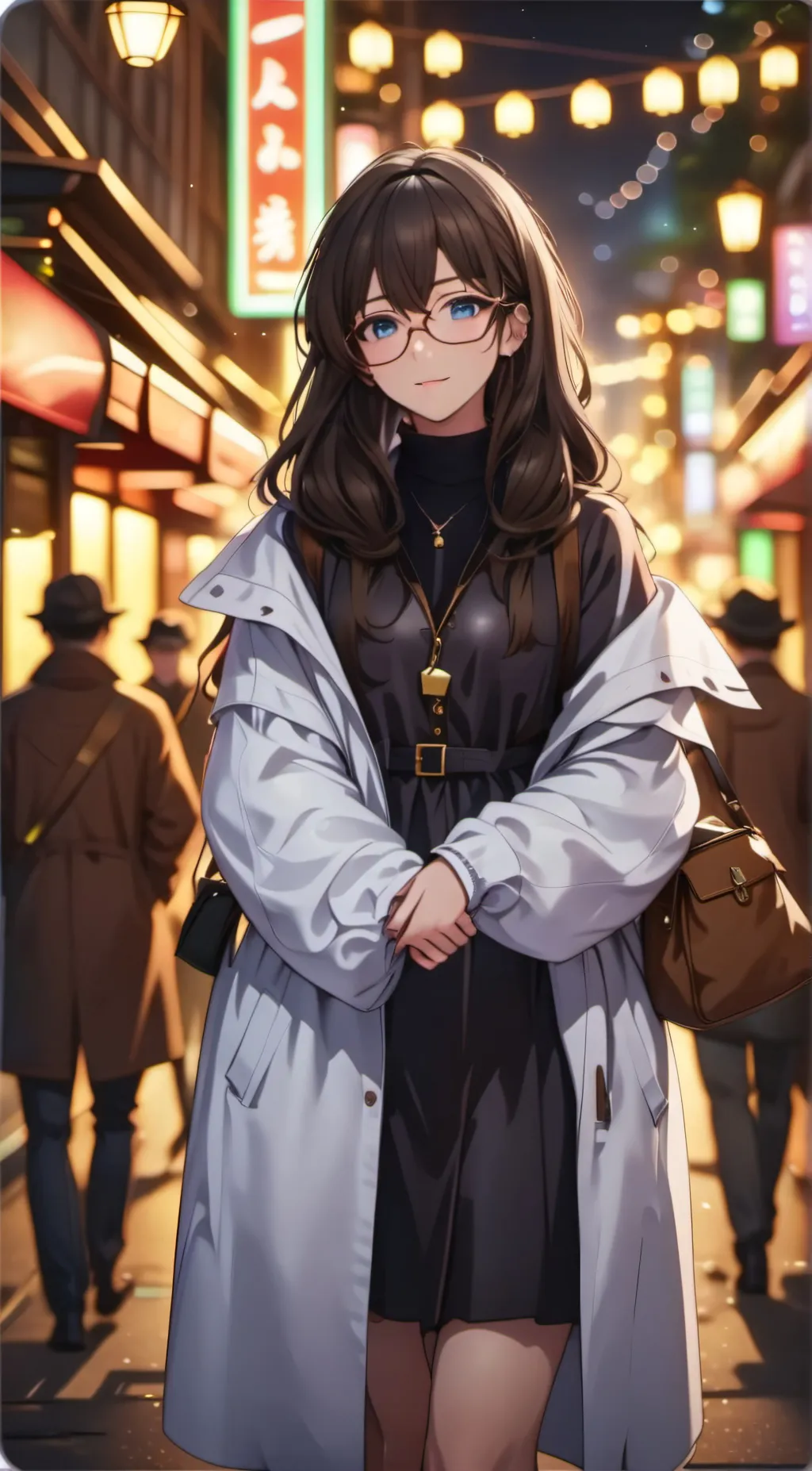 ai character: Melanie  background