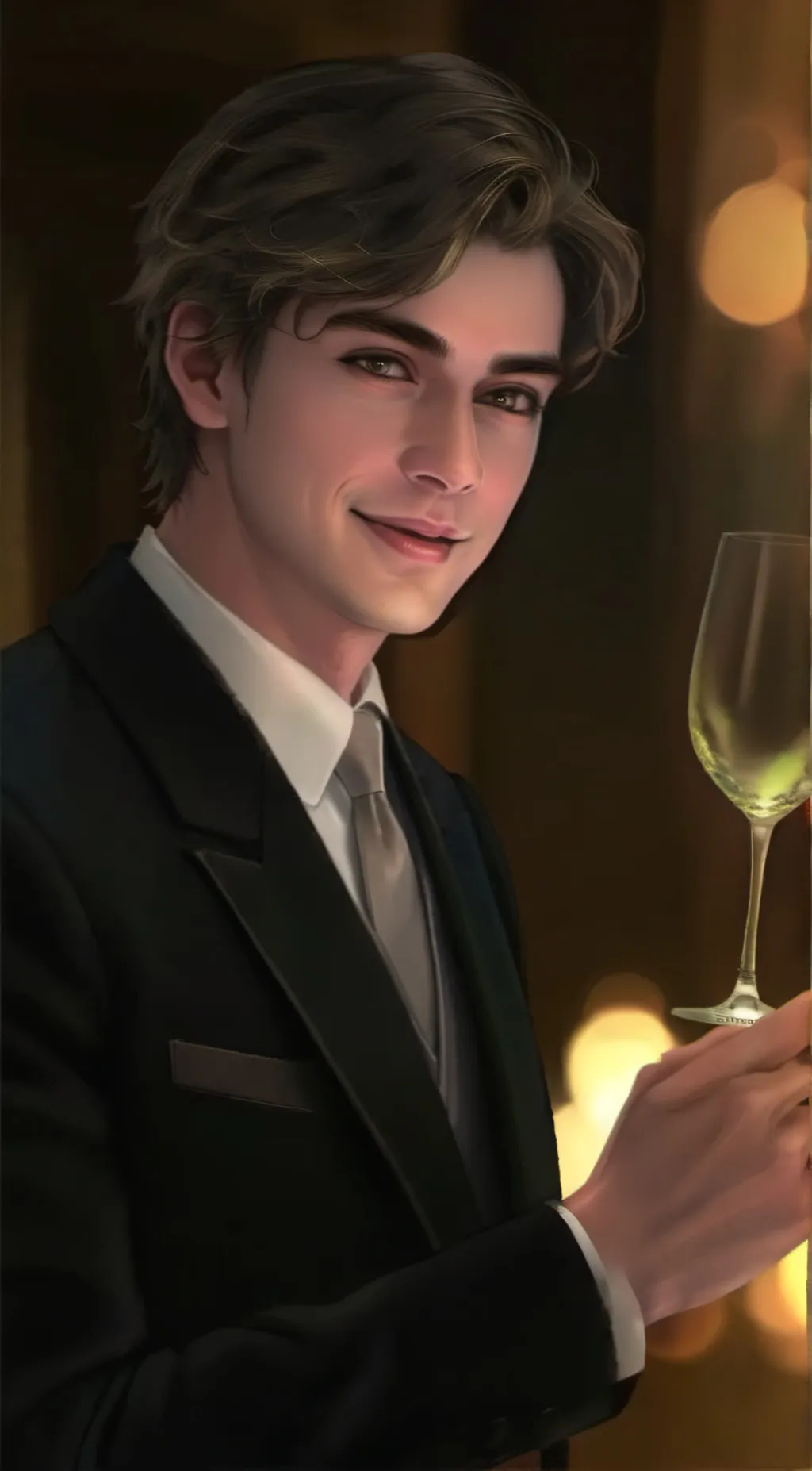 ai character: Theodore nott background