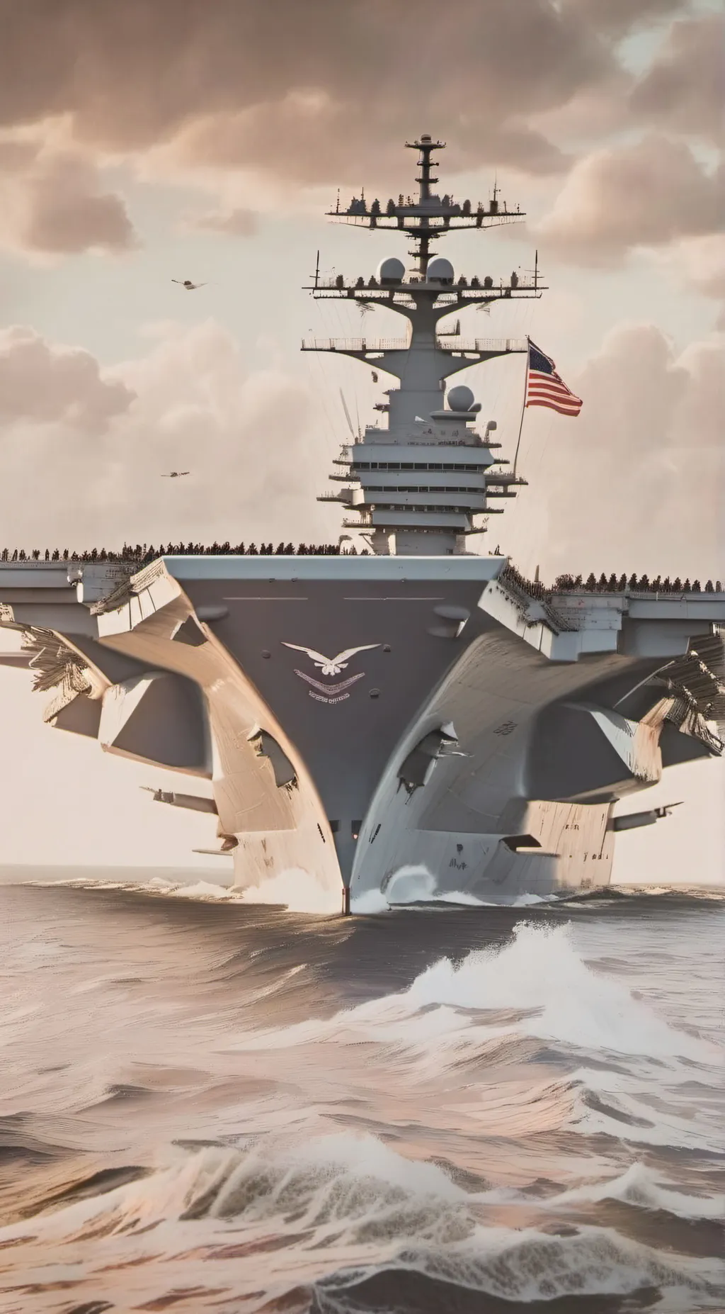 ai character: iron hero aircraft background