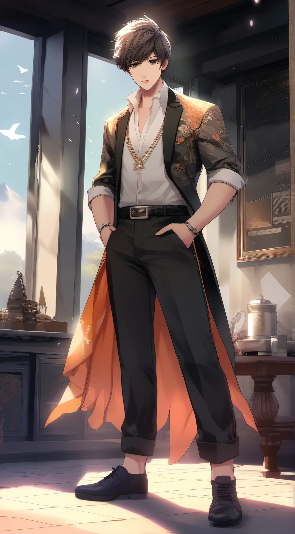 ai character: Dom Alex background