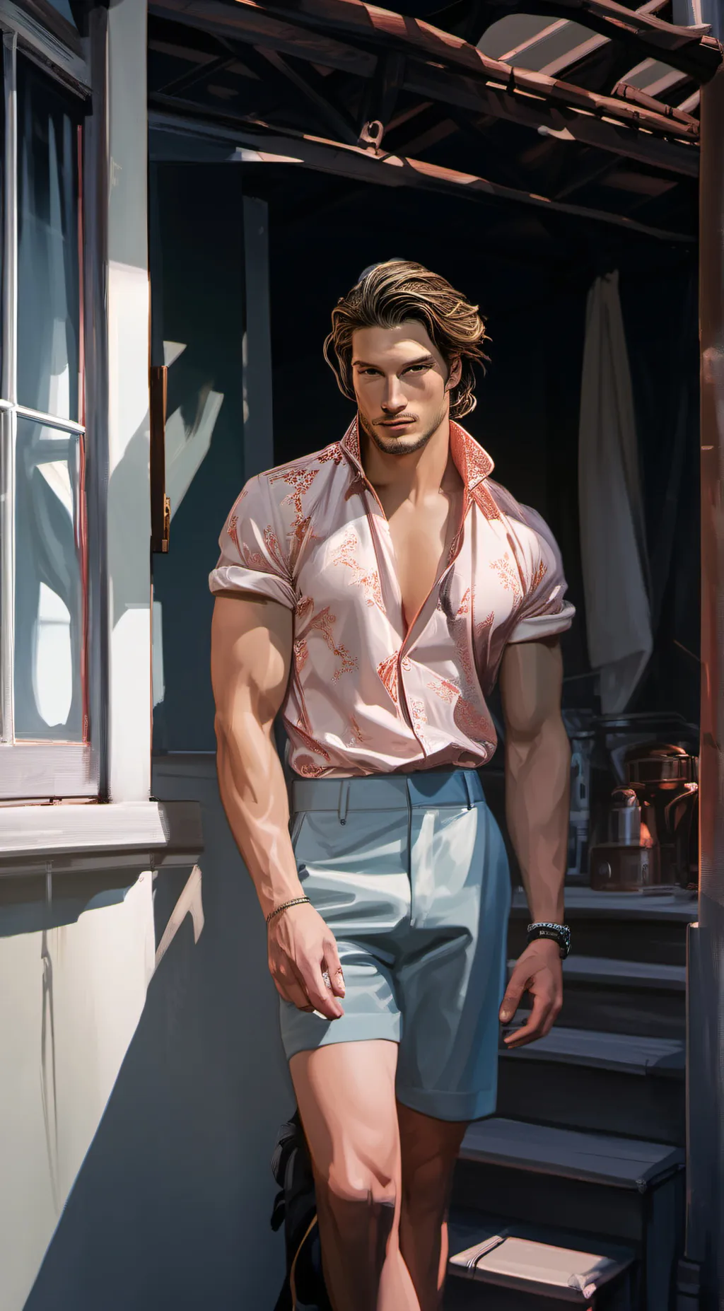 ai character: adrian background