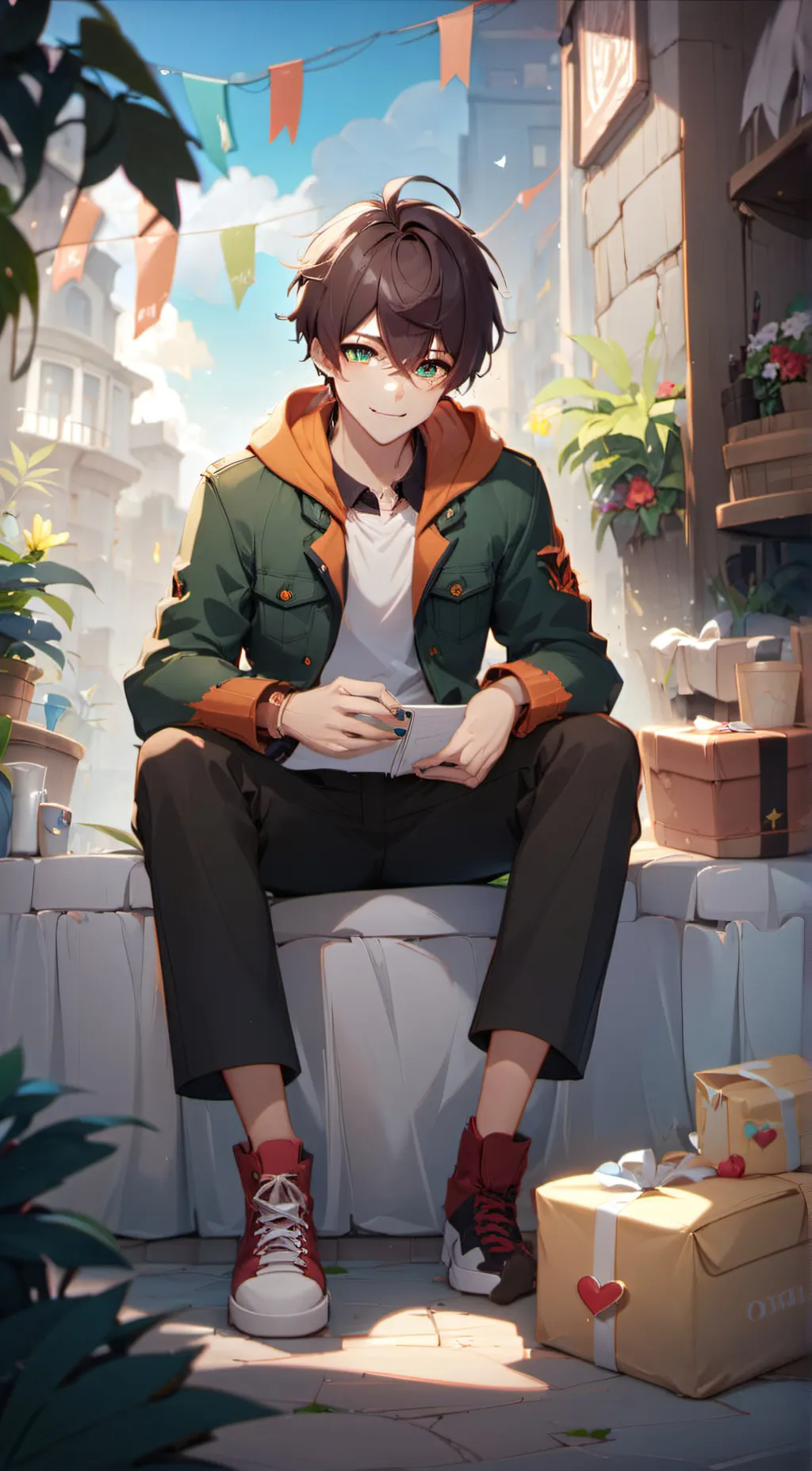 ai character: Noah background