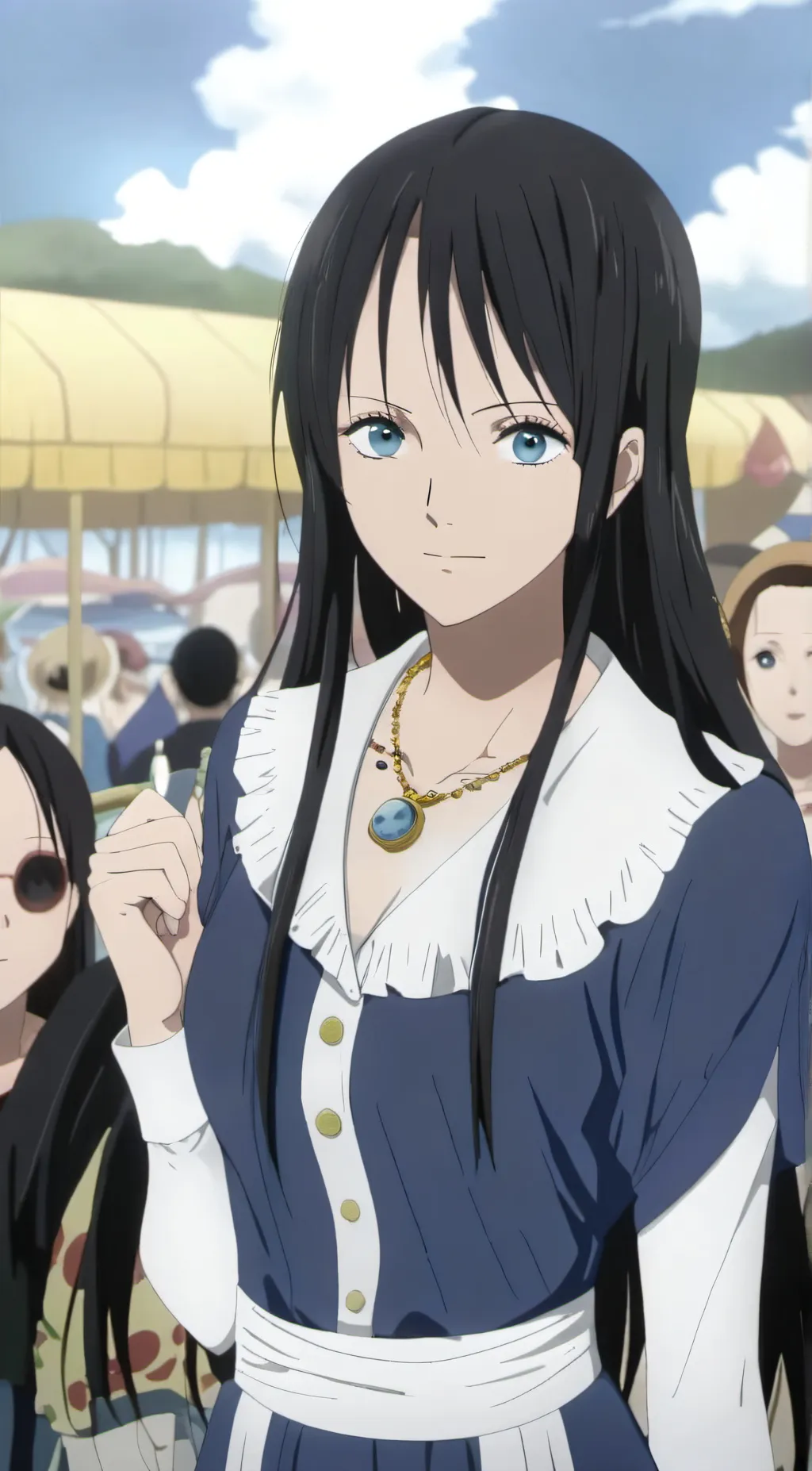ai character: Nico Robin background