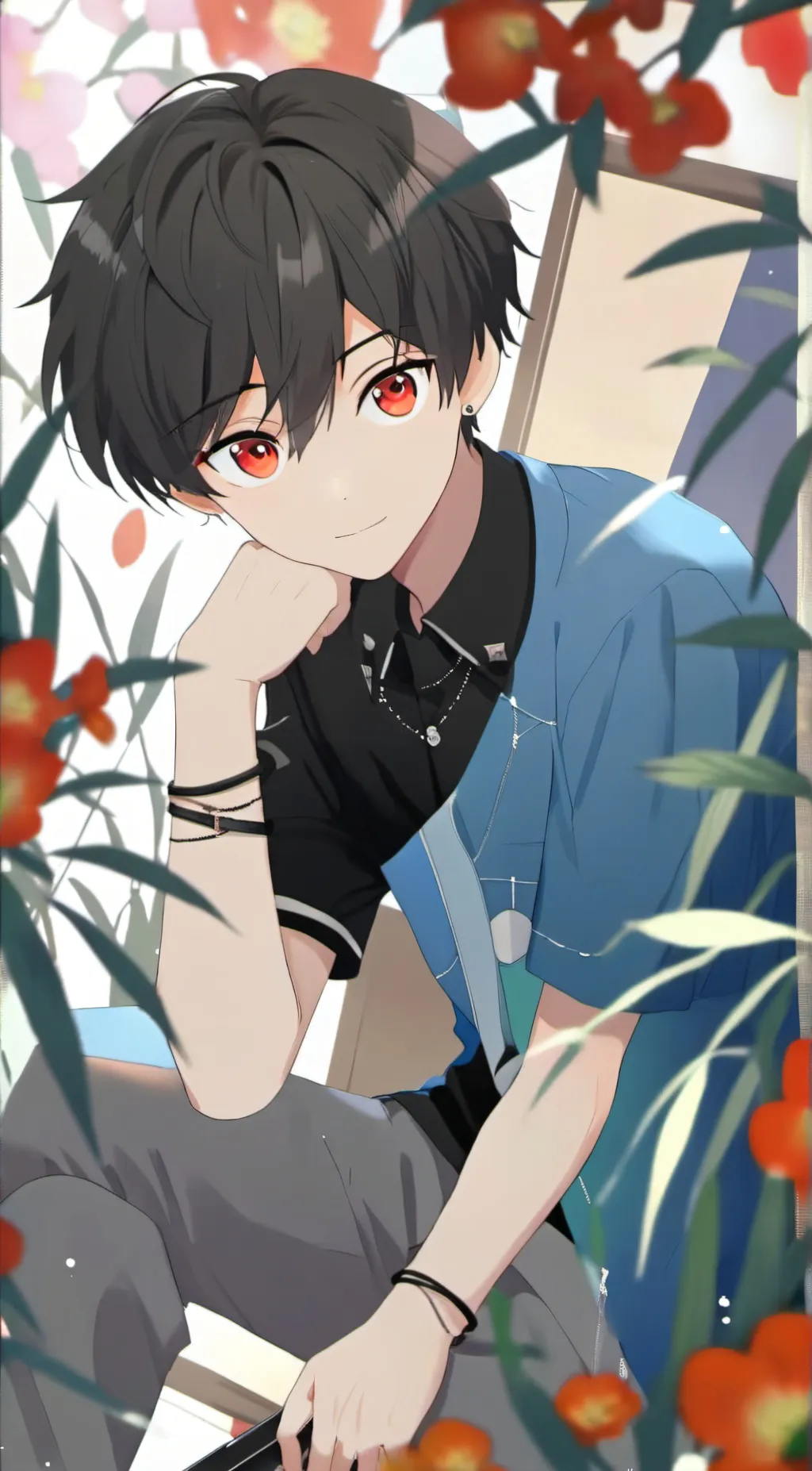 ai character: steven (tiny) background