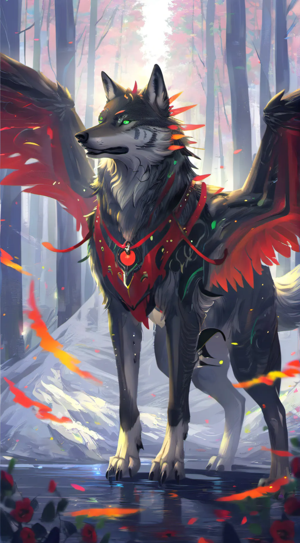 ai character: Twilight  background
