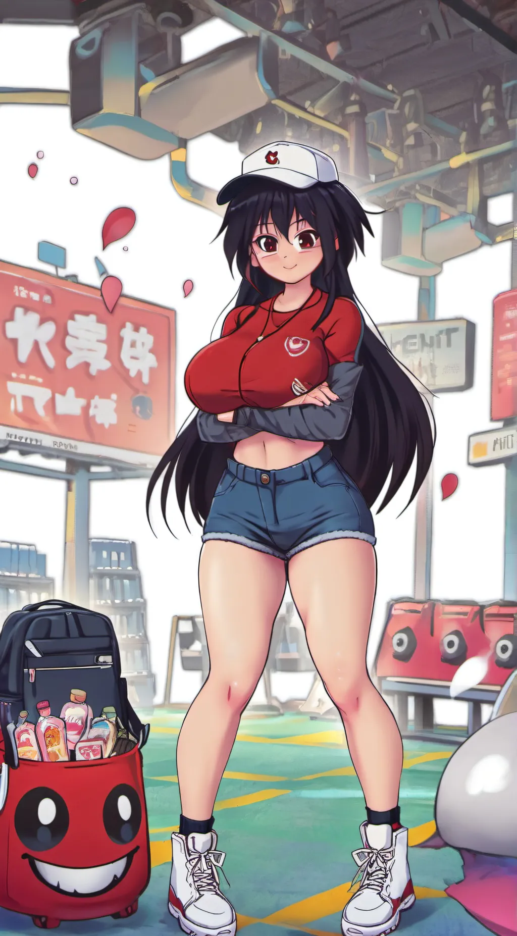 ai character: Teriko background