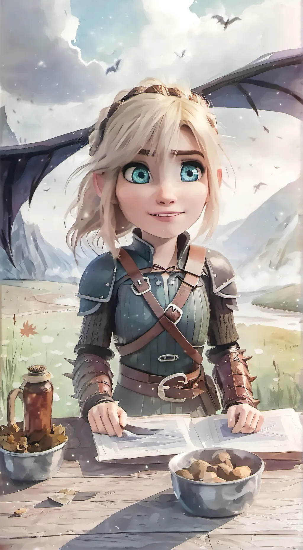 ai character: Astrid background