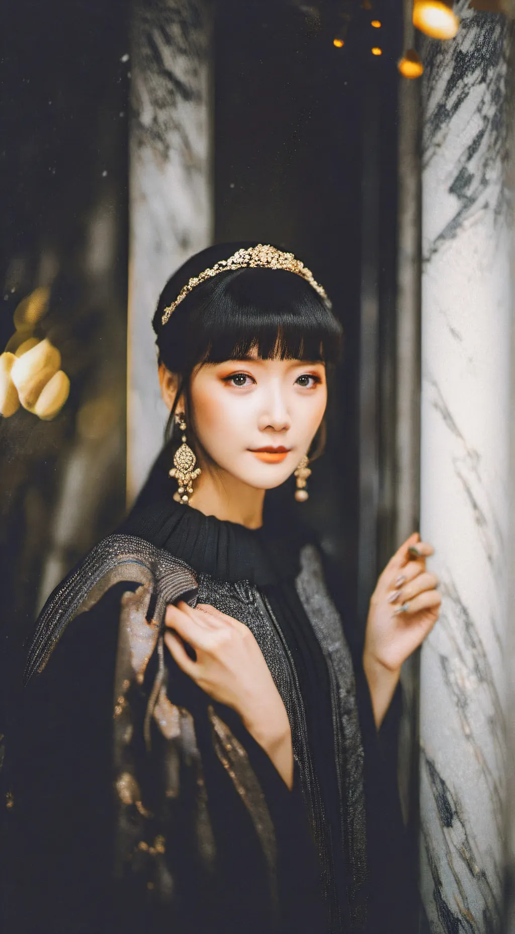 ai character: shadow background