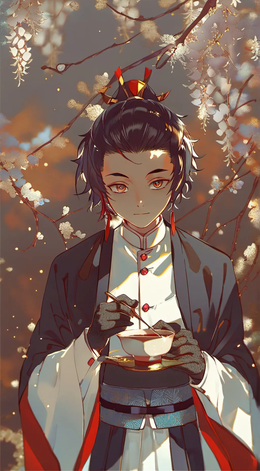 ai character: Demon Slayer (au) background