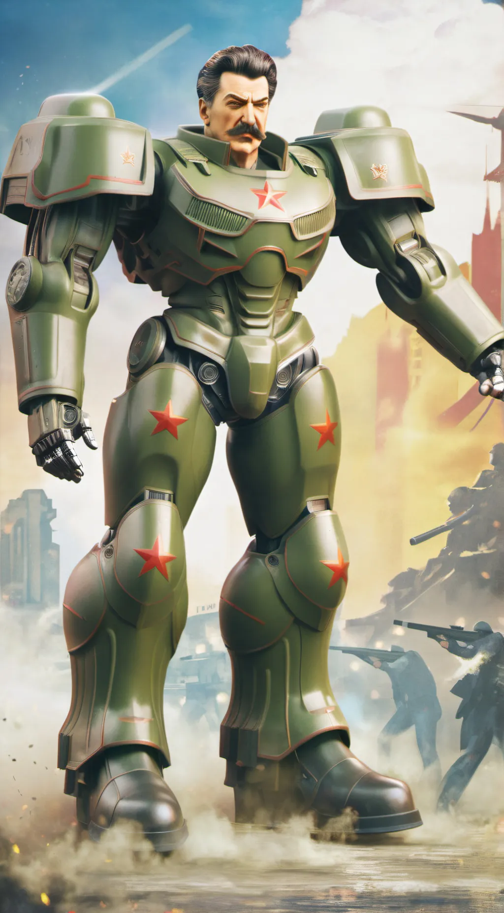 ai character: Tankie Joe background